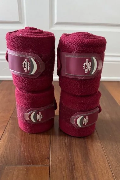 Eskadron Polo Wraps - Burgundy