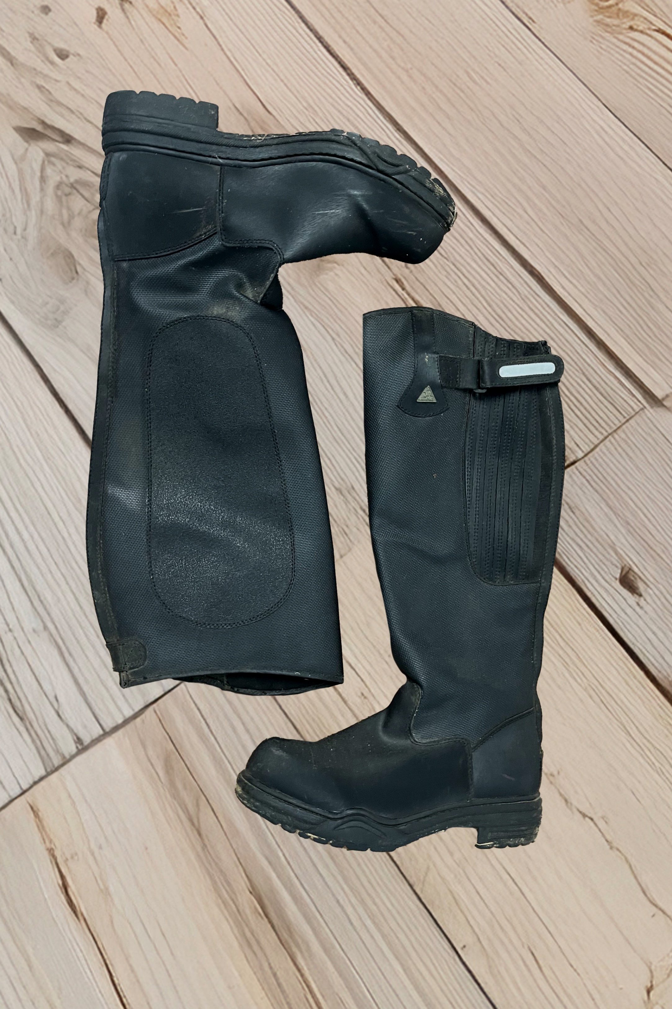 Mountain Horse Insulated Zip Tall Riding Boots In Black - Men's 8