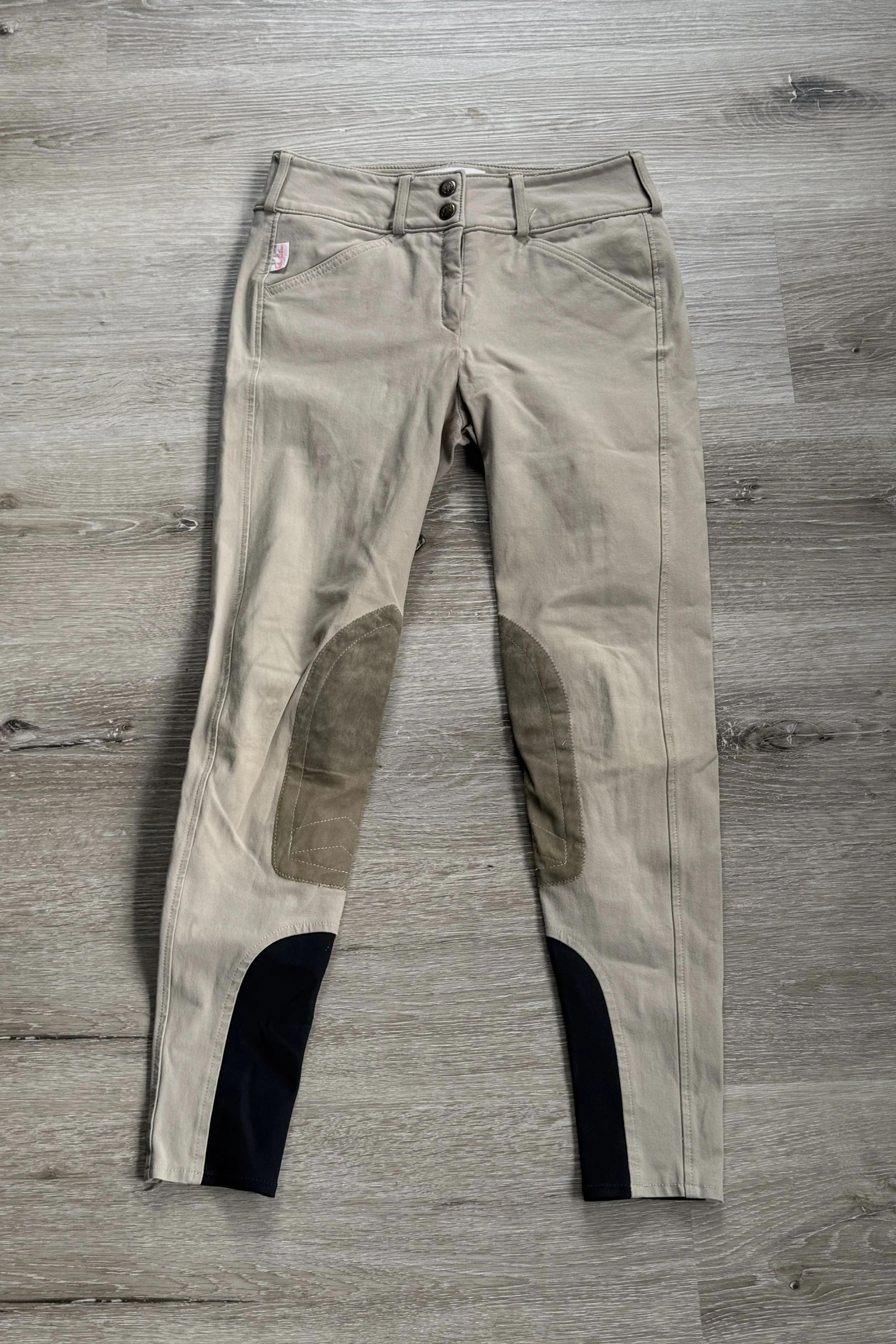 Tailored Sportsman #3920 Trophy Hunter Knee Patch Breech In Tan - Kids 14 Long