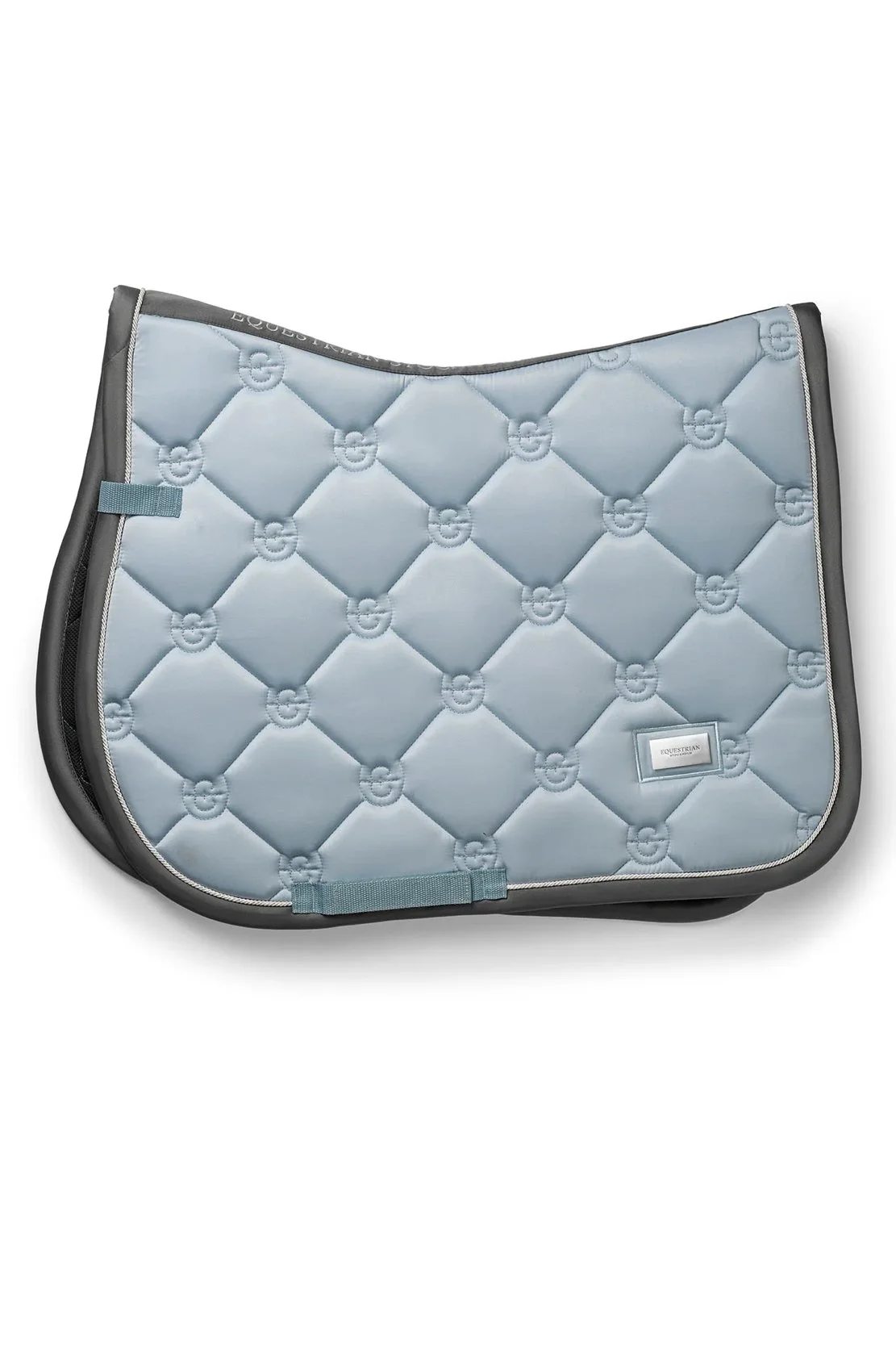 Equestrian Stockholm Jump Saddle Pad In ICE BLUE