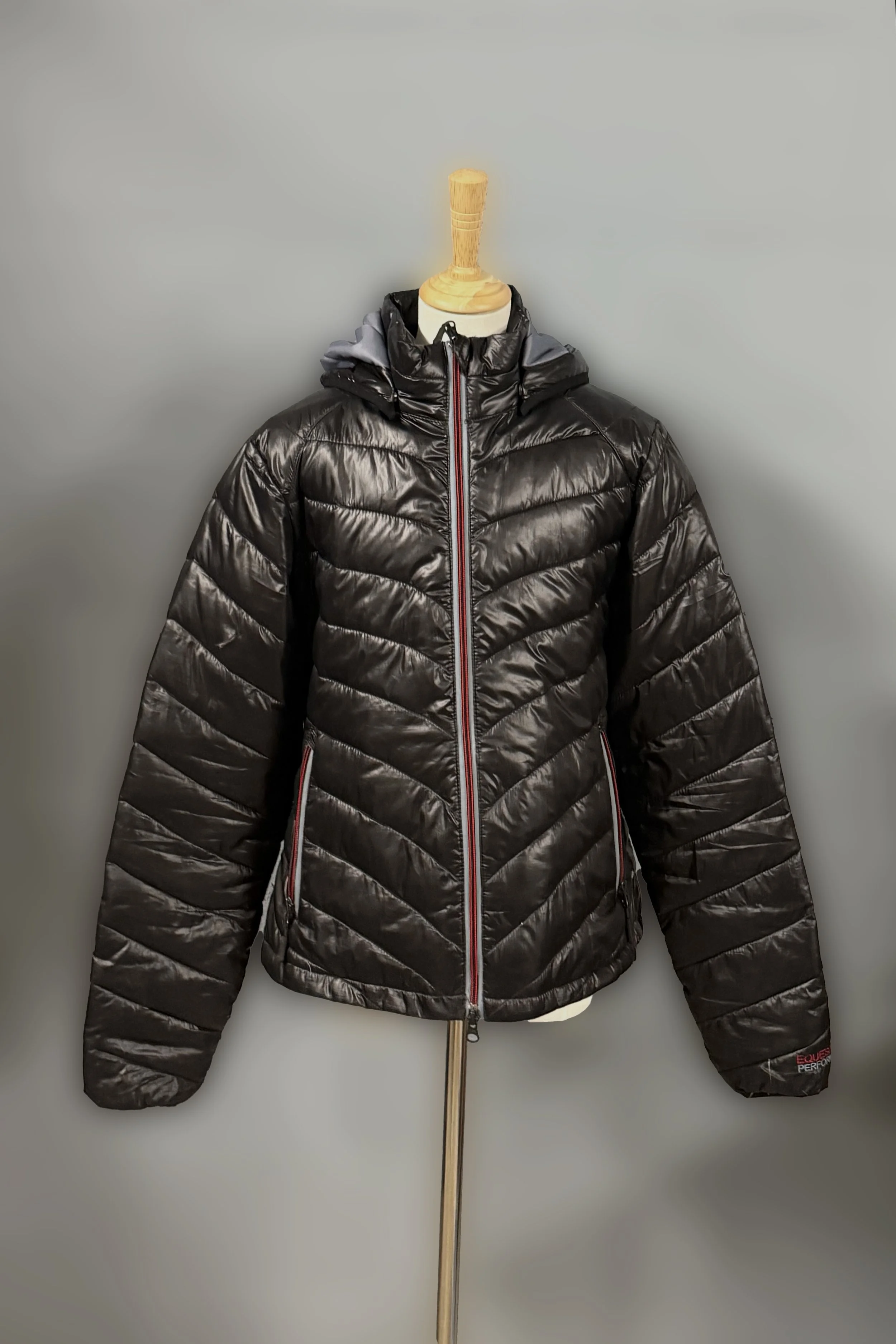 Riding Sport Cypress Puffer Coat In Black - Medium