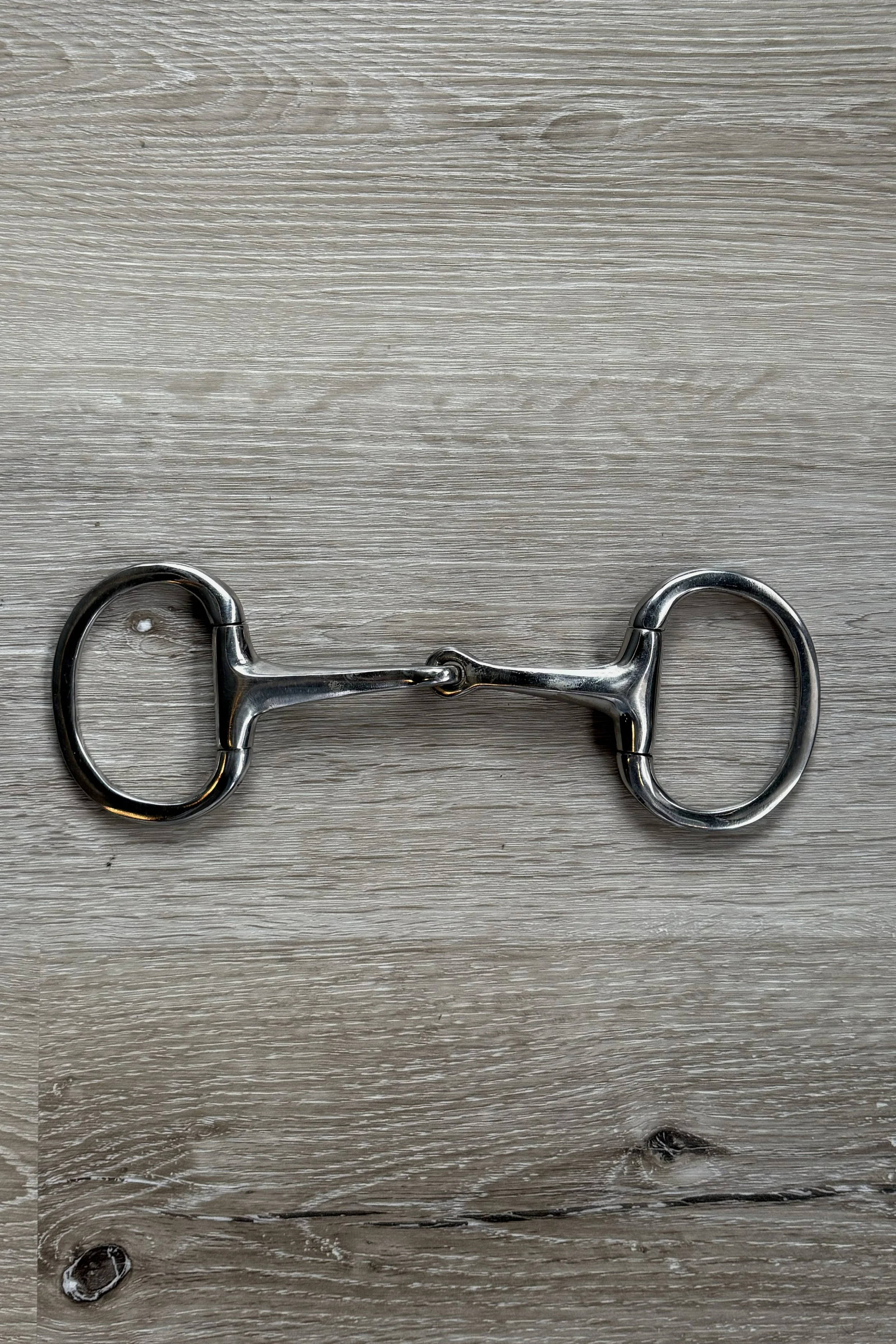 Thin Mouth Flat Ring Eggbutt Bit - 4.75"