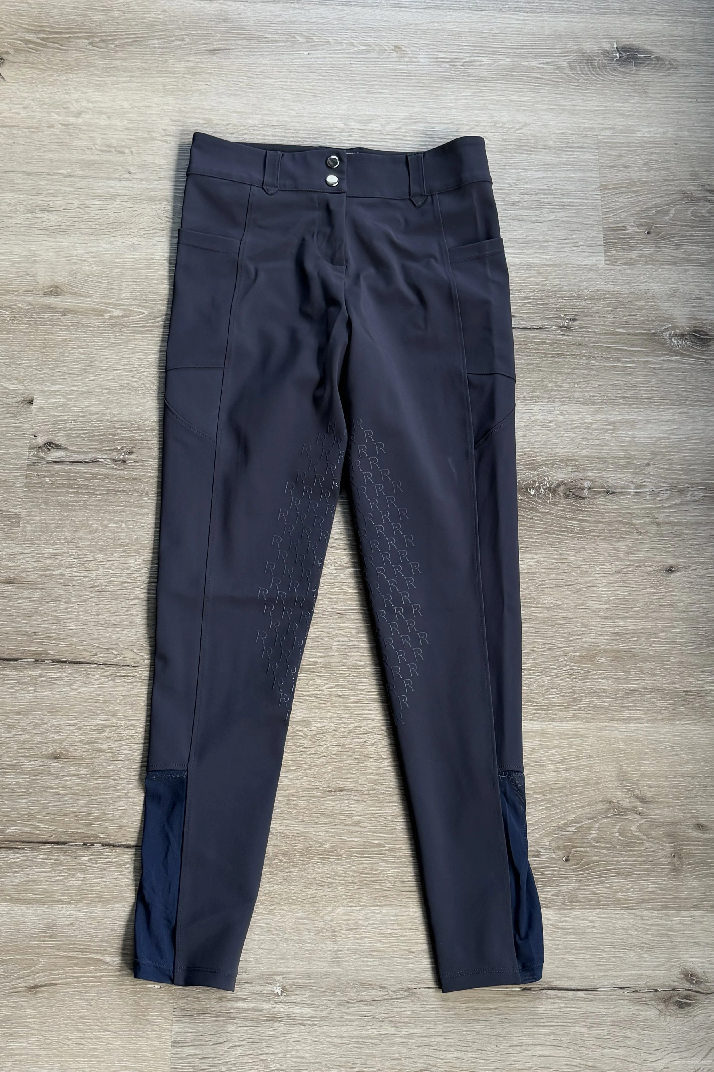 Free Ride Pro Knee Patch Breech In Navy - 28