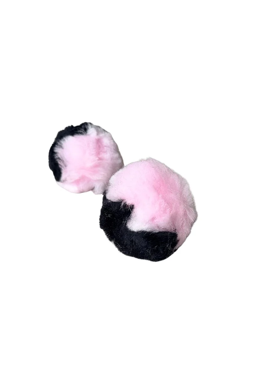 Silly Sounds Ear Plugs In Light Pink & Black - 2 Pack