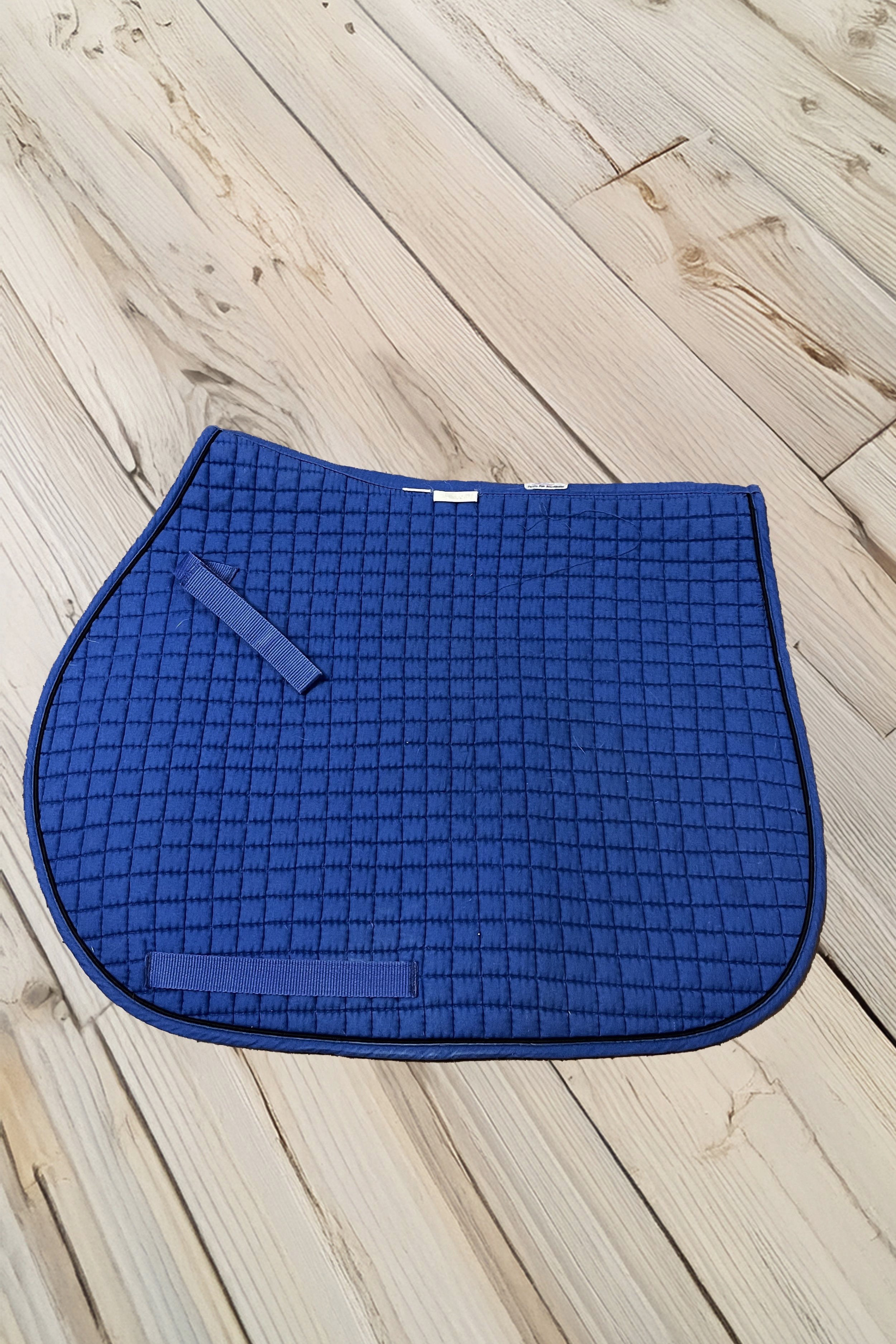 PRI Continental Quilted Saddle Pad In Blue - AP