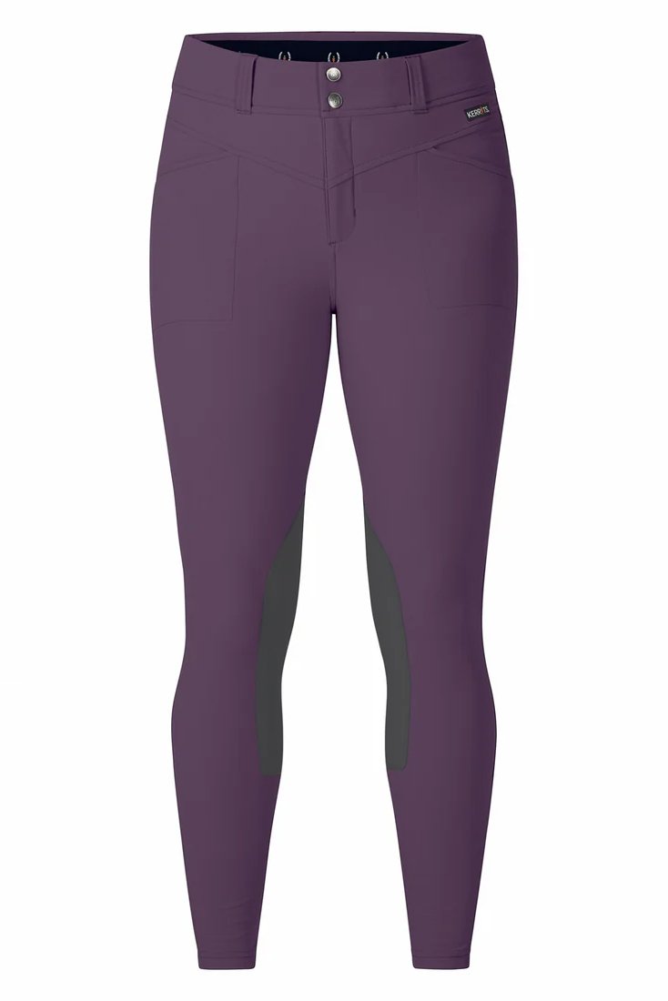 Kerrits Crossover II Knee Patch Breech In Raisin - XL