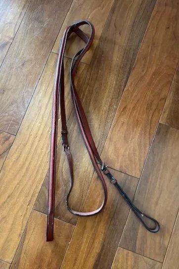 Ovation Raised Fancy Stitched Standing Martingale In Oakbark - Cob