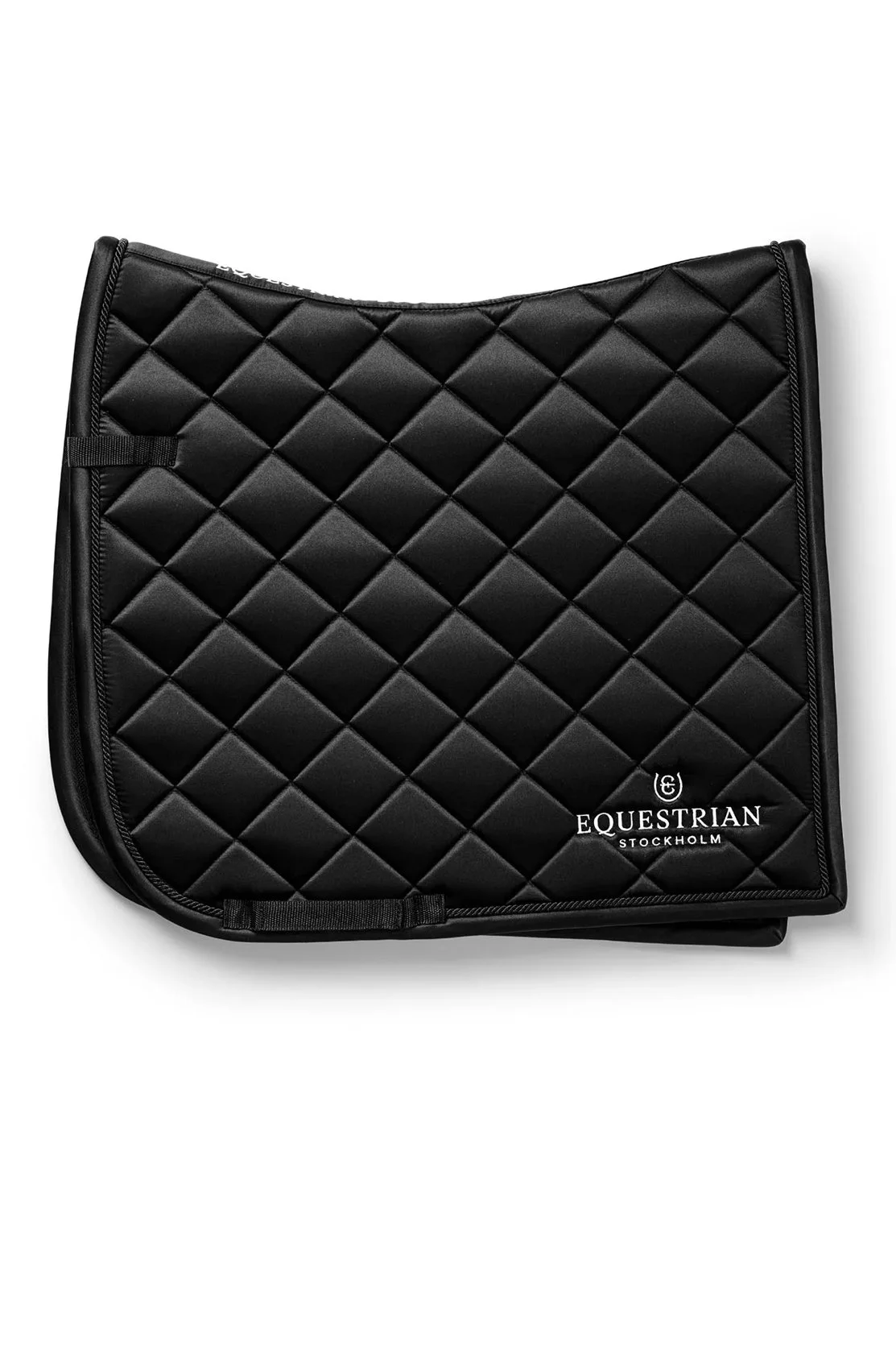 Equestrian Stockholm Dressage Saddle Pad Line In BLACK
