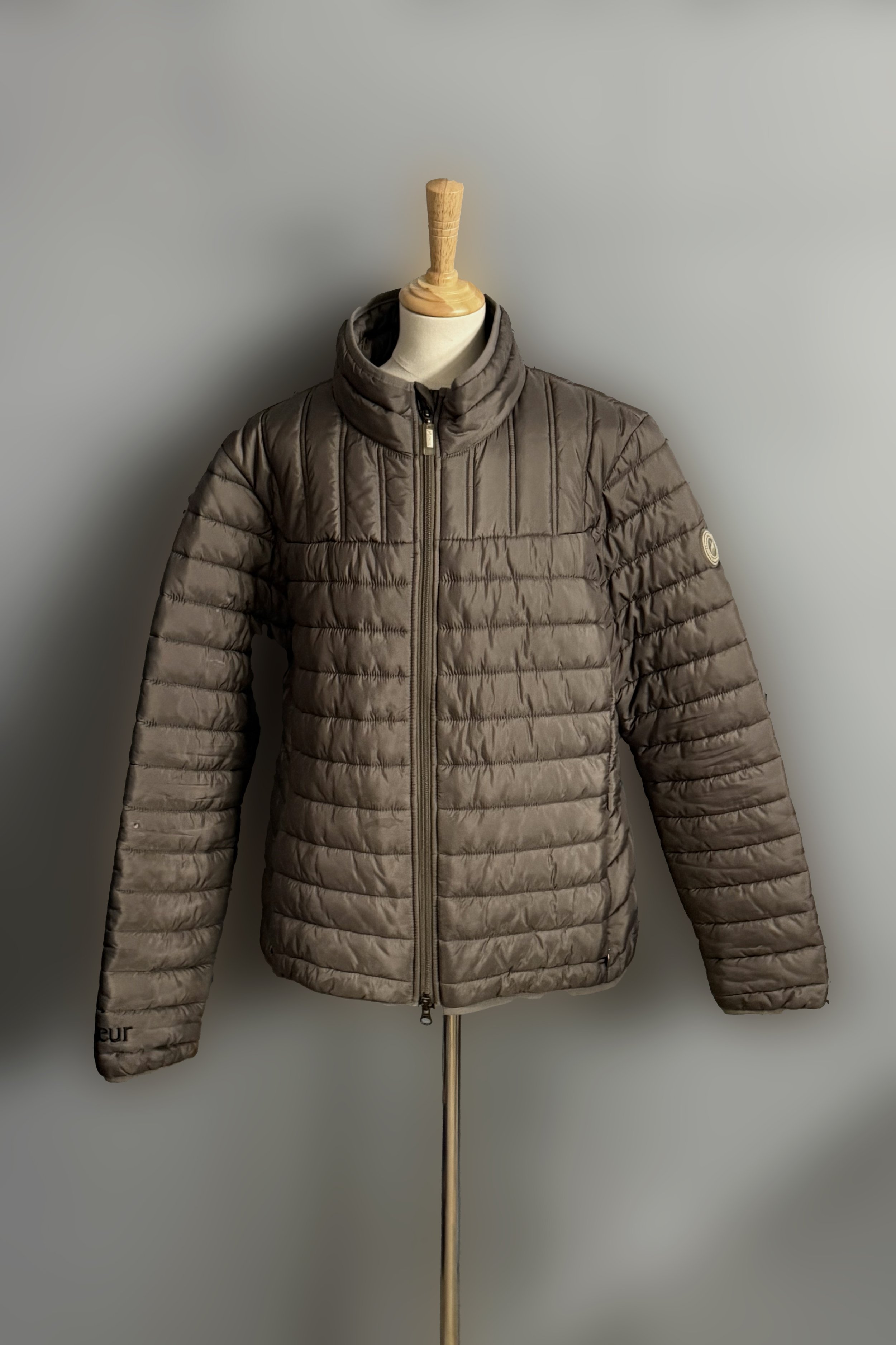 Pikeur Marleen Puffer Jacket In Grey - US 16