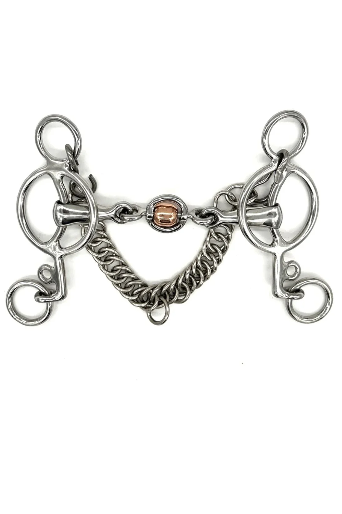 AJR Sports HARTFORD MODIFIED LOOSE RING PELHAM BIT