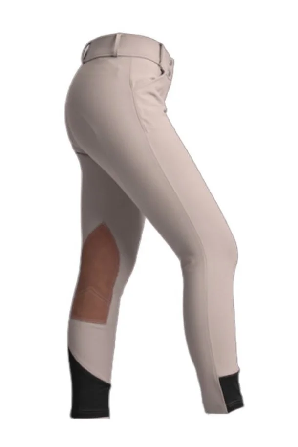 Royal Highness Meryl Active Knee Patch Breech In Tan