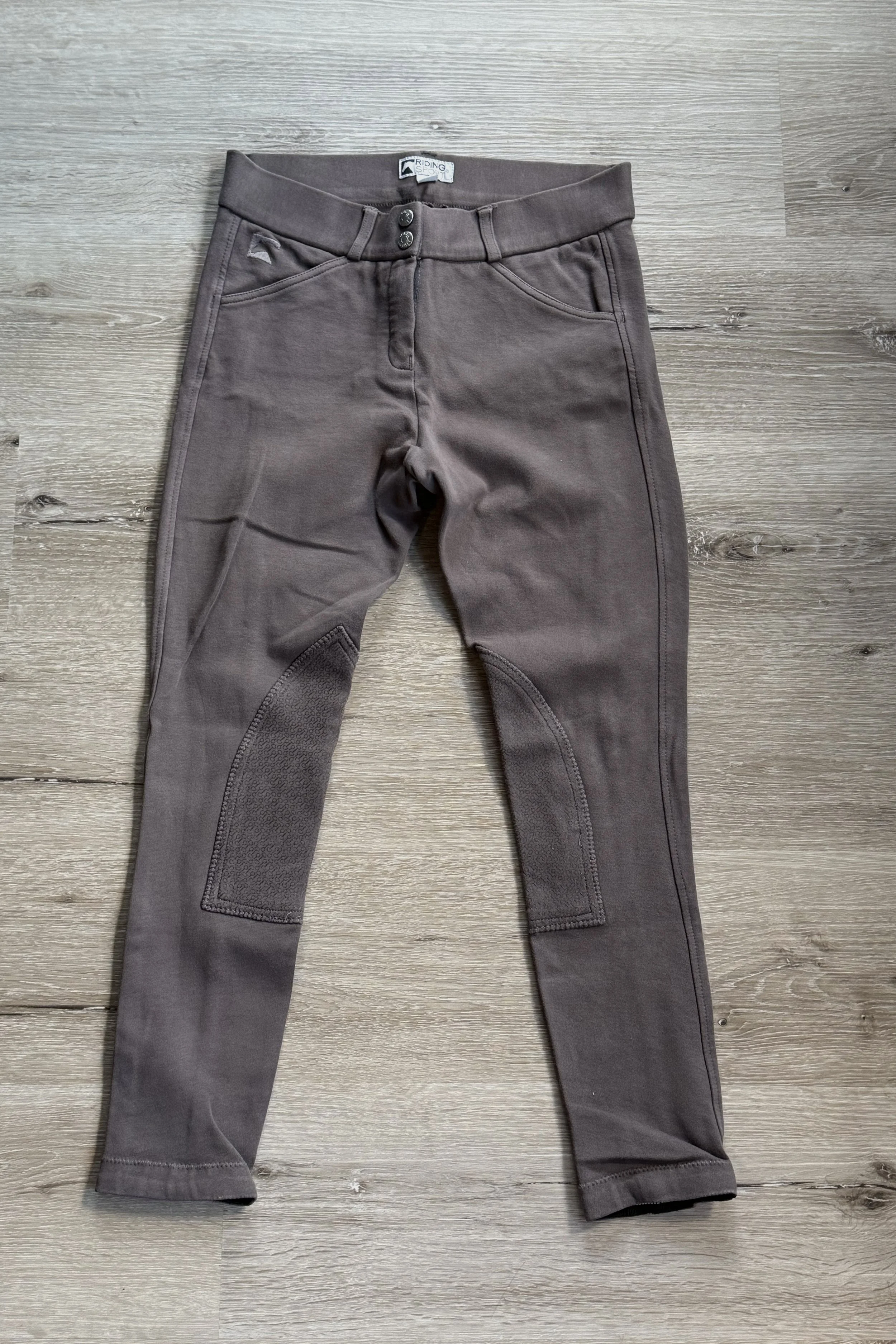 Riding Sport Knee Patch Breech In Grey - 28
