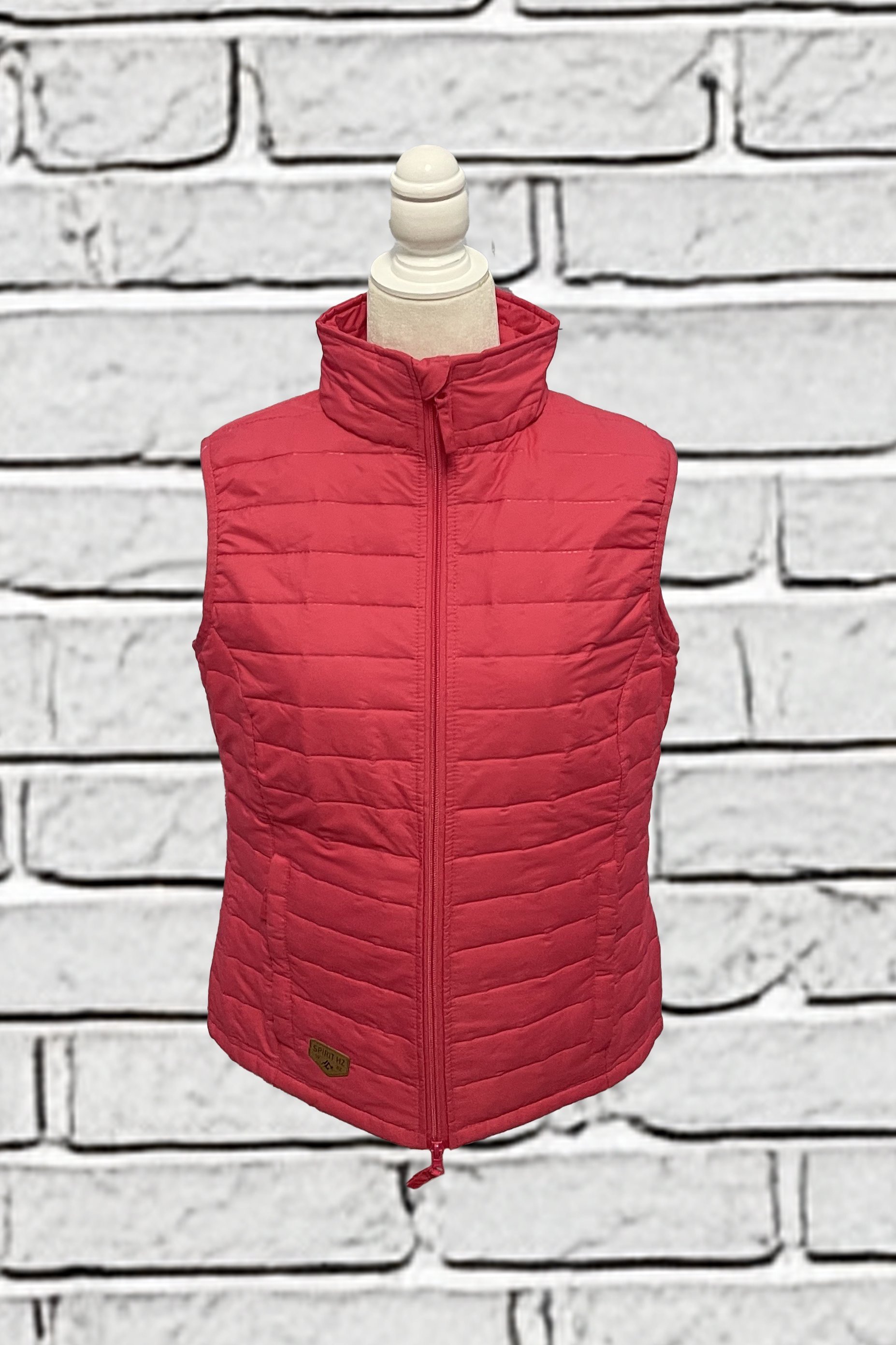 Horze Vest In Neon Pink - US 10