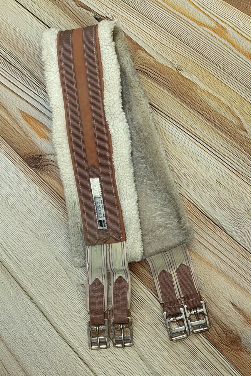 Kincade Fleece Girth In Brown - 48"
