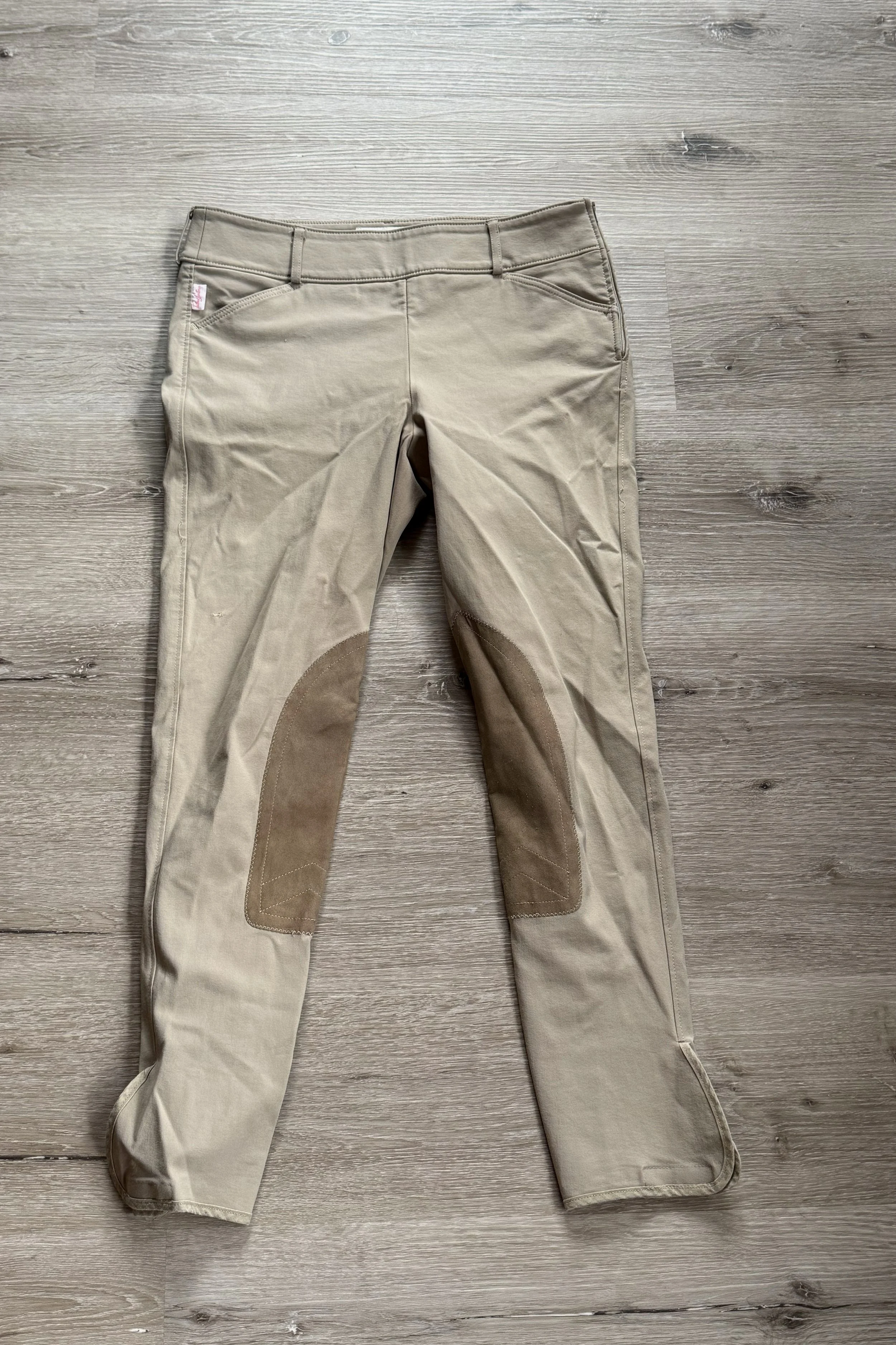 Tailored Sportsman #1964 Side Zip Trophy Hunter Knee Patch Breech In Tan - 30 Regular