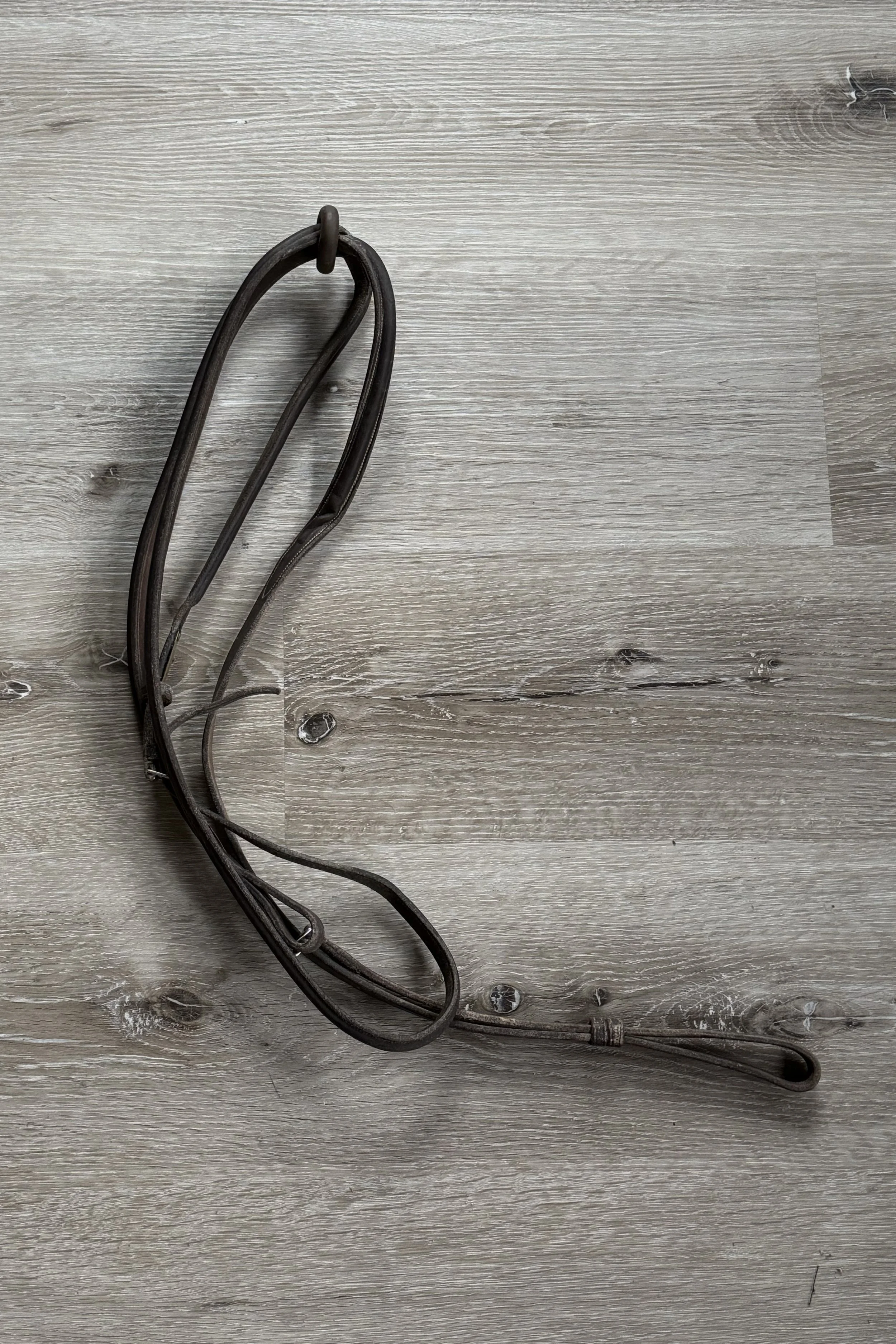 Bobby's English Tack Plain Raised Standing Martingale In Brown - Pony