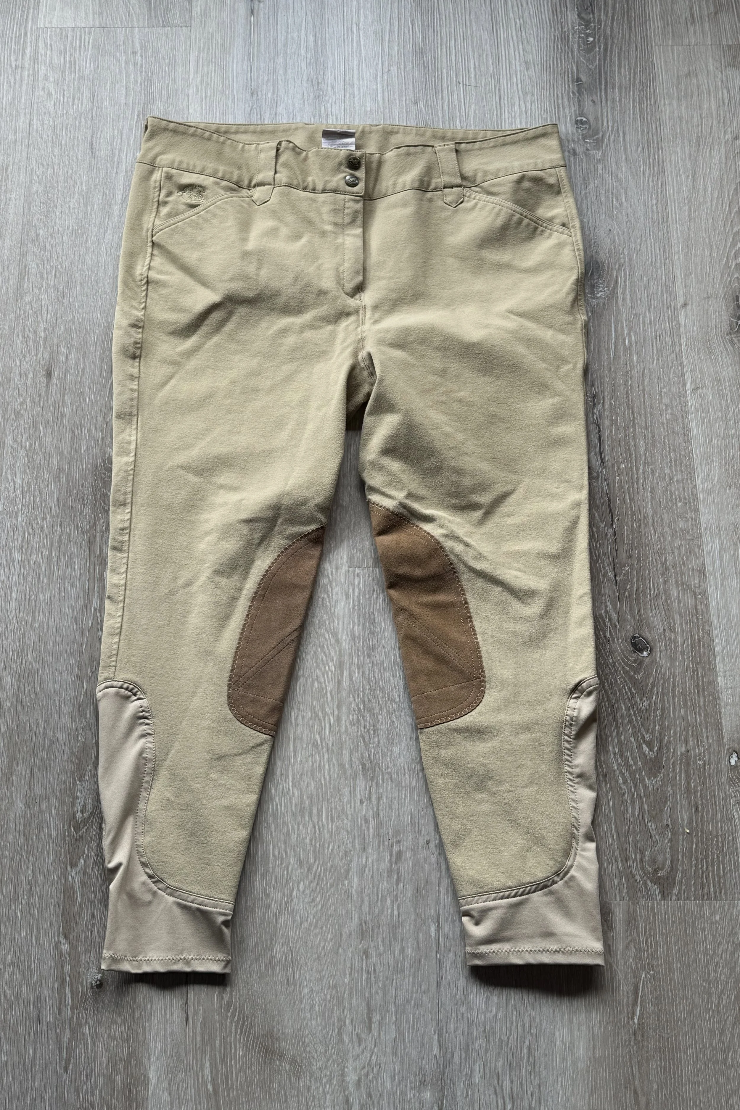 Smartpak Piper Original Knee Patch Breech In Tan - 36R