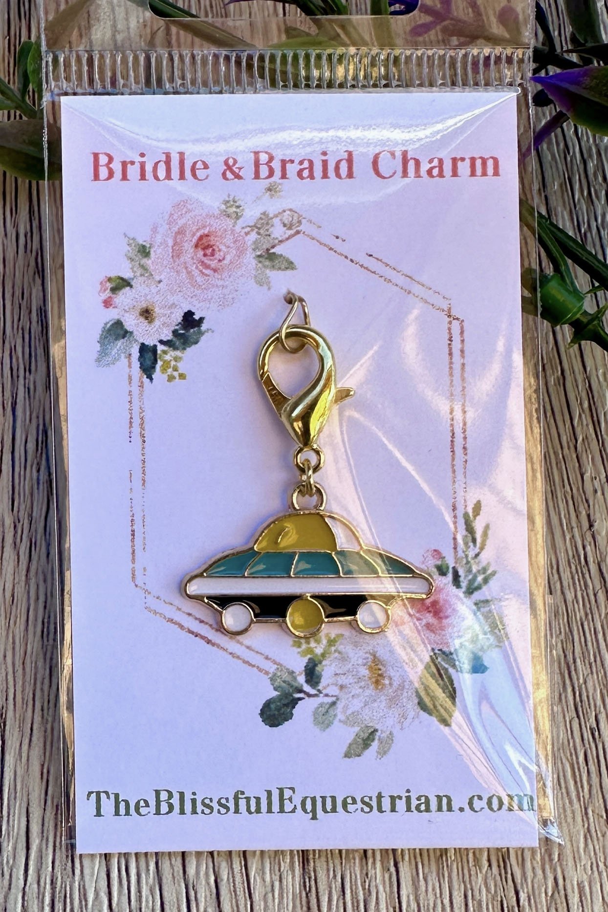 The Blissful Equestrian Bridle Braid Charm - UFO - 2nd Round Equestrian