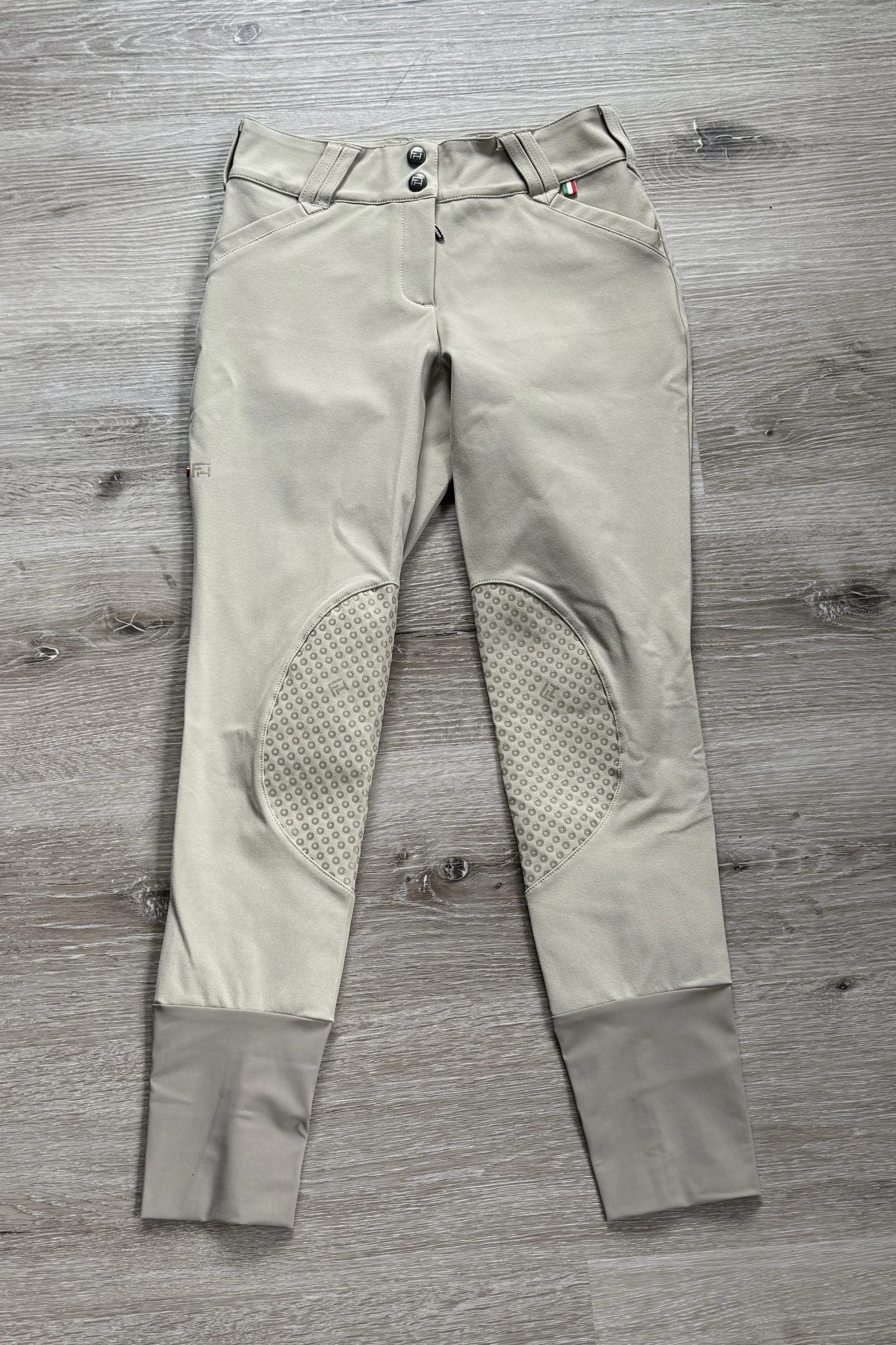 For Horses ENNIE Ultra Move Knee Grip Breech In Tan - IT 38 (22)