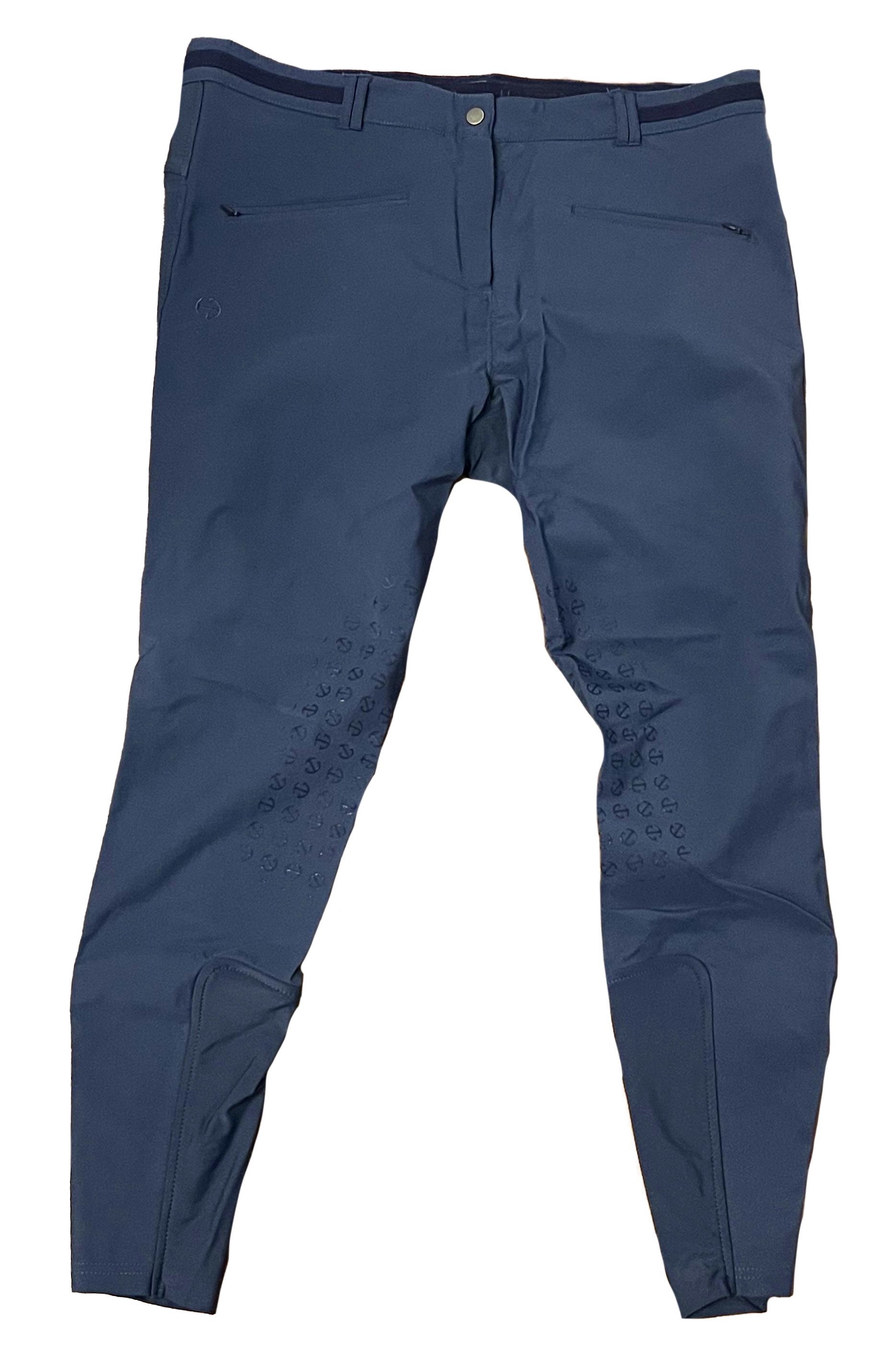 Halter Ego Megan Knee Patch Breech In Foggy Blue - 38R