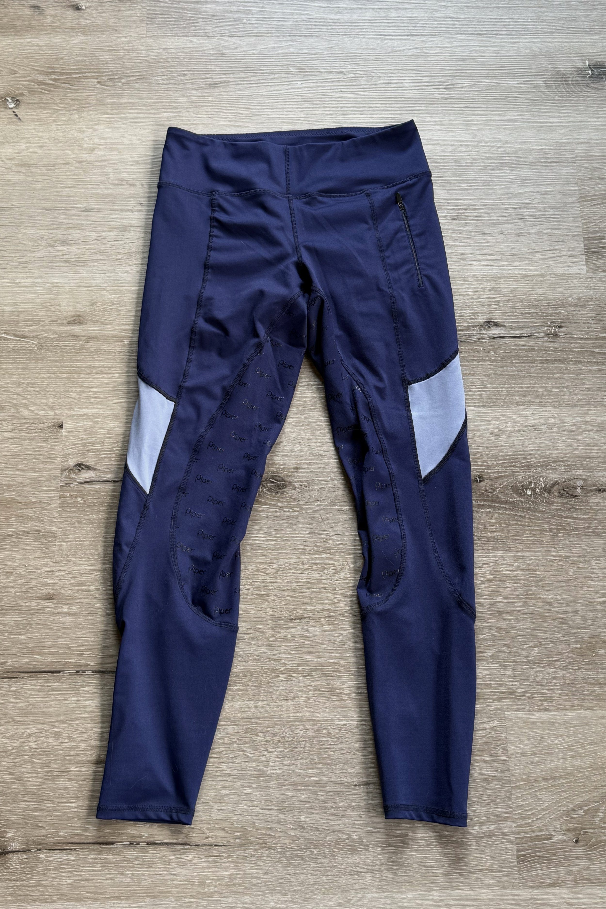 Smartpak Piper Full Grip Tights In Navy - Small