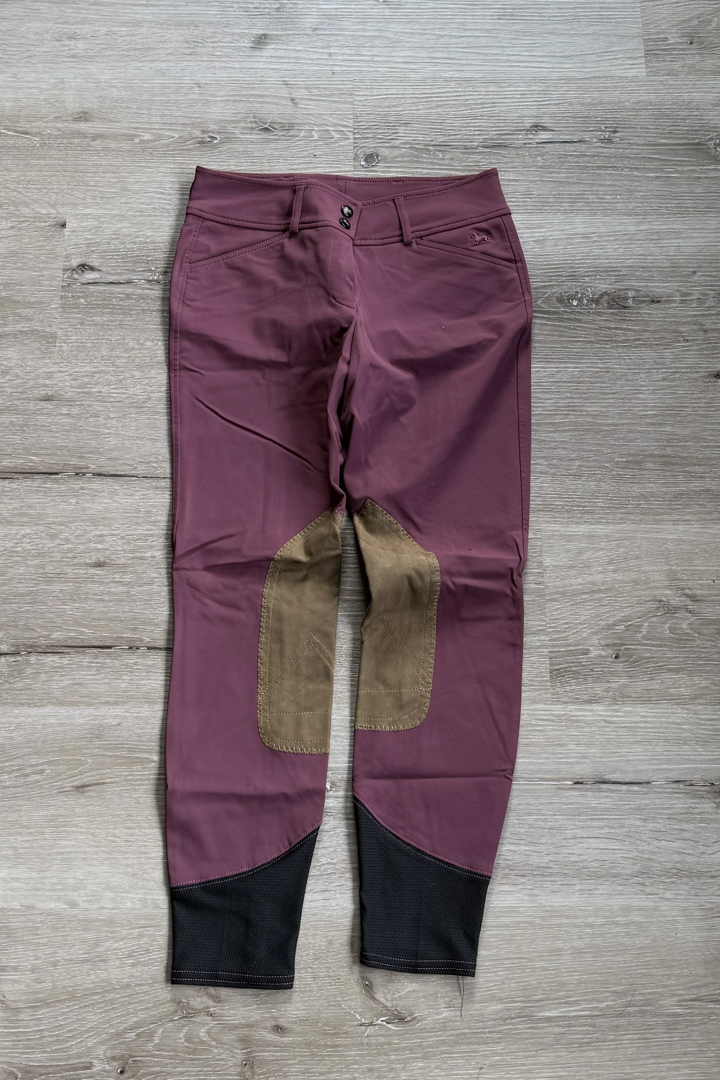 RJ Classics Gulf Breeches In Mixed Berry & Tan - 26 Regular