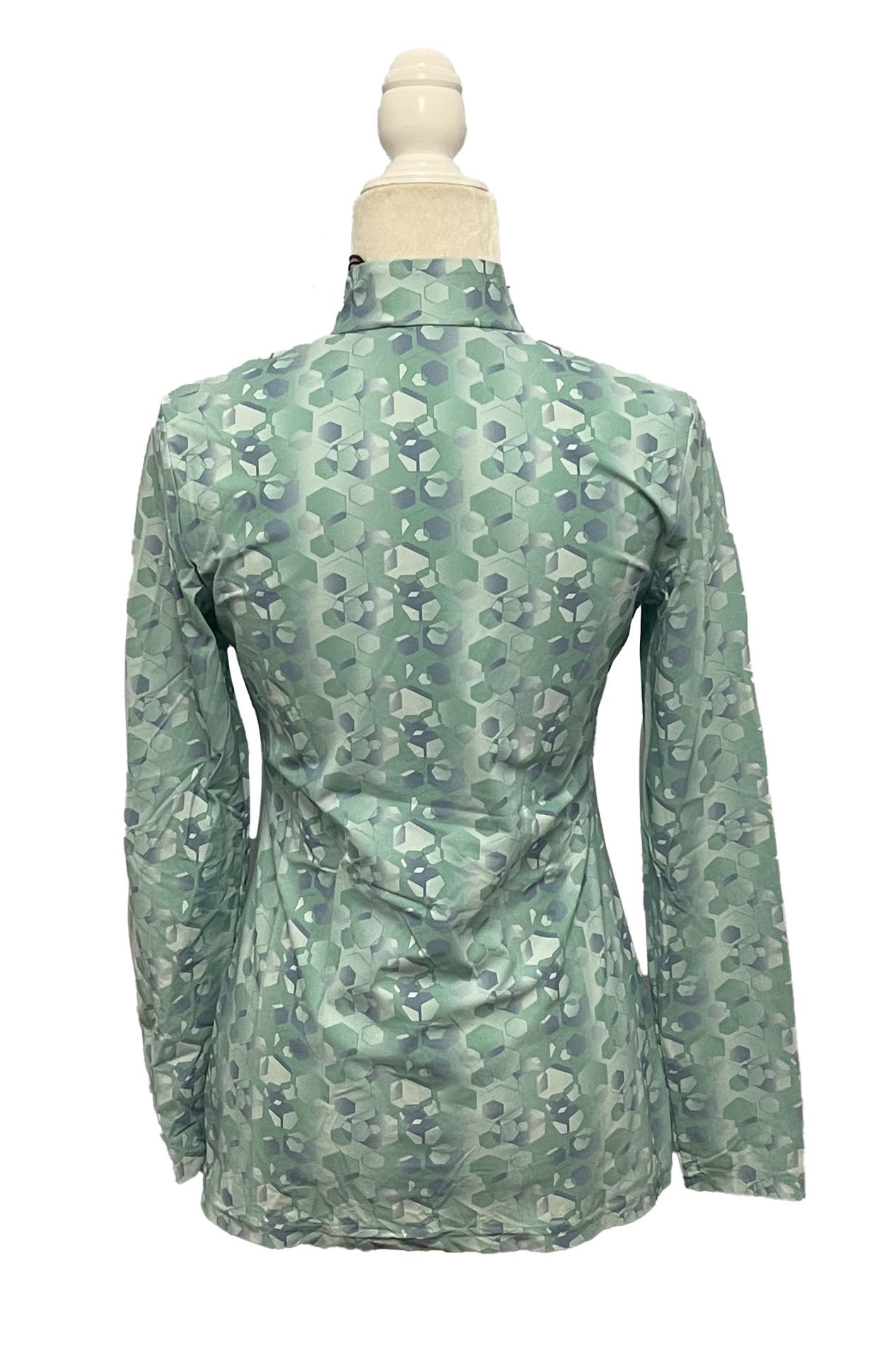 Laguso Carlotta Long Sleeve 1/4 Zip In Orbit Mint - 2nd Round Equestrian