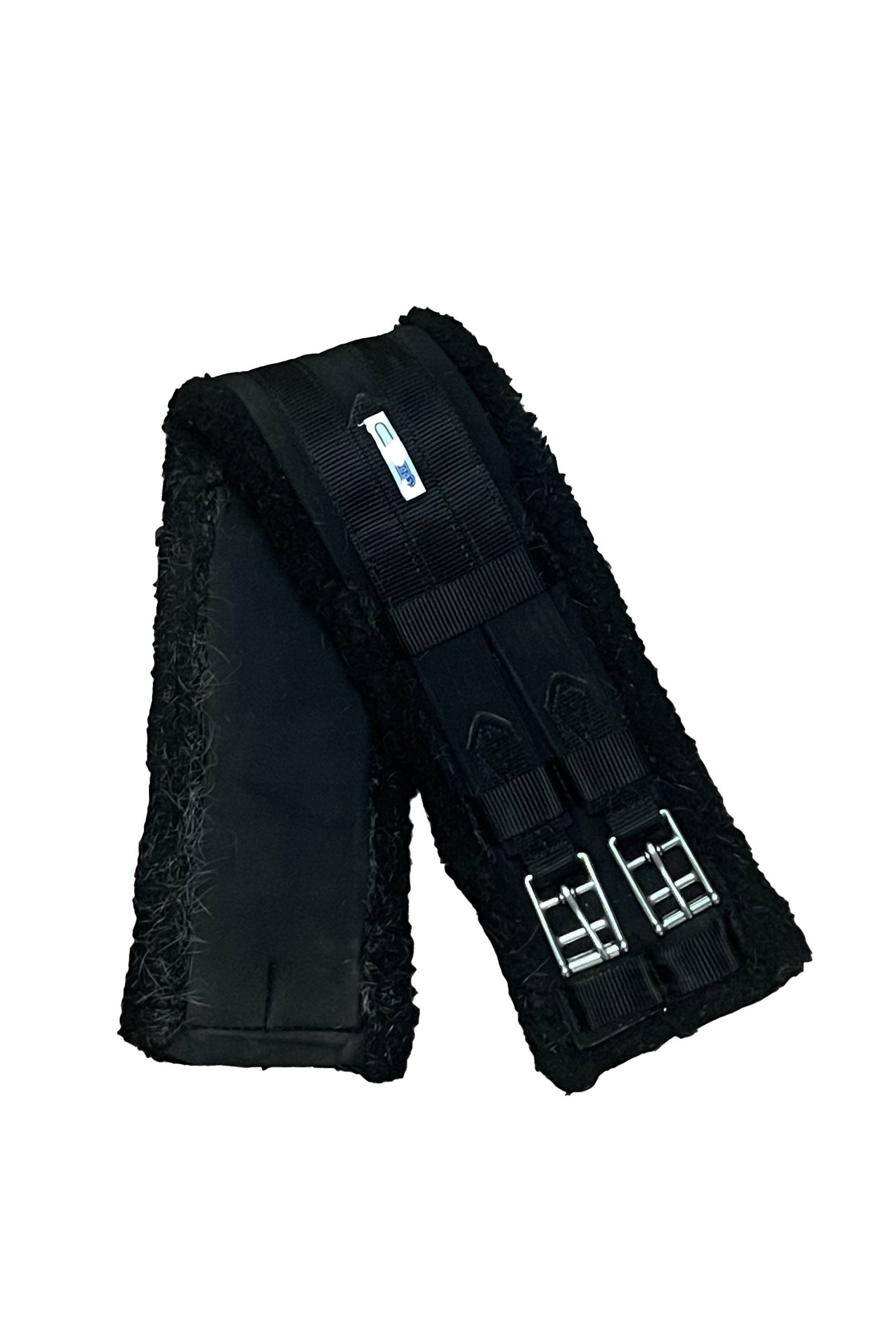 Lettia Coolmax Fleece Dressage Girth In Black - 26"