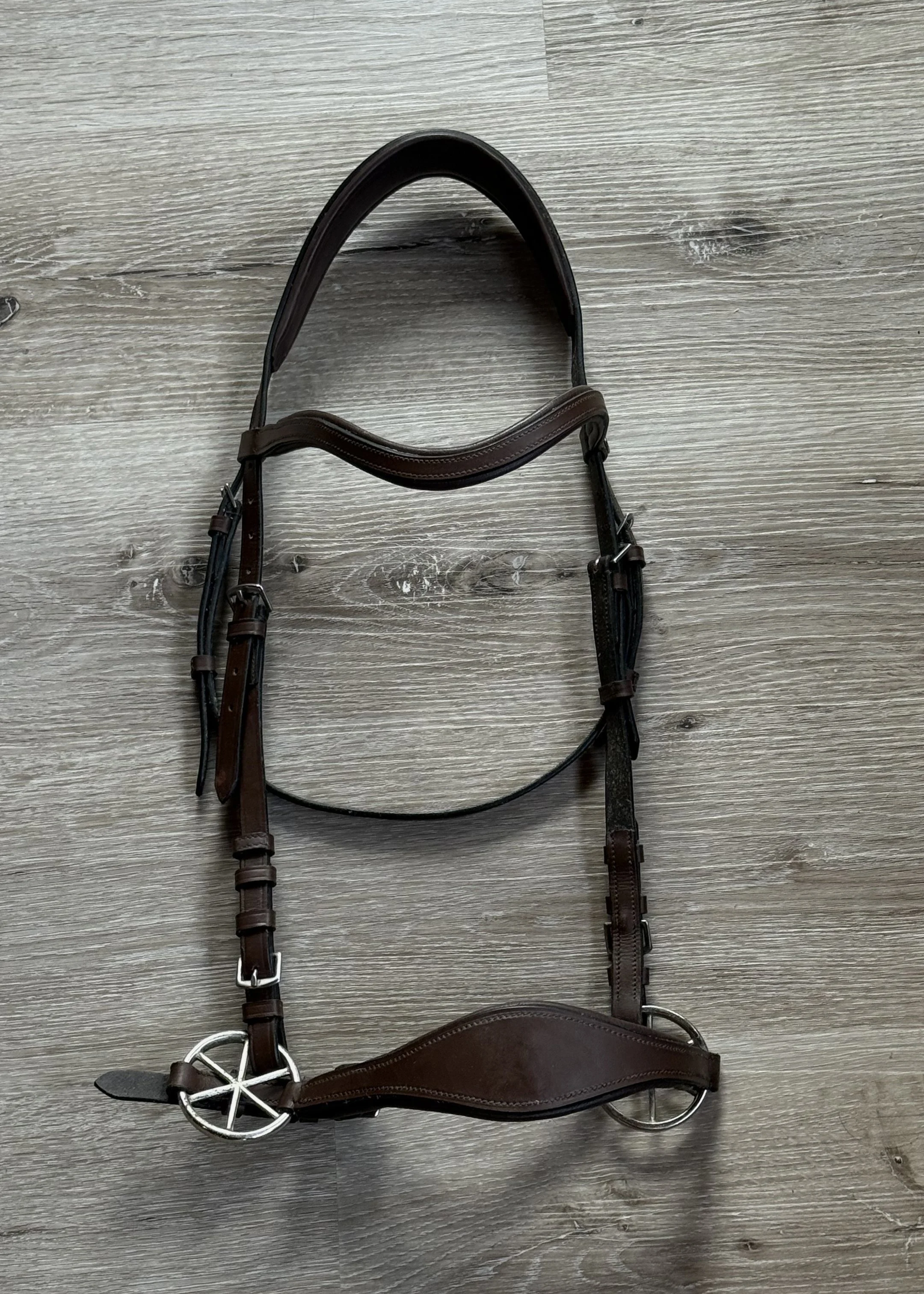 Nalanta Bitless Bridle In Brown - Full
