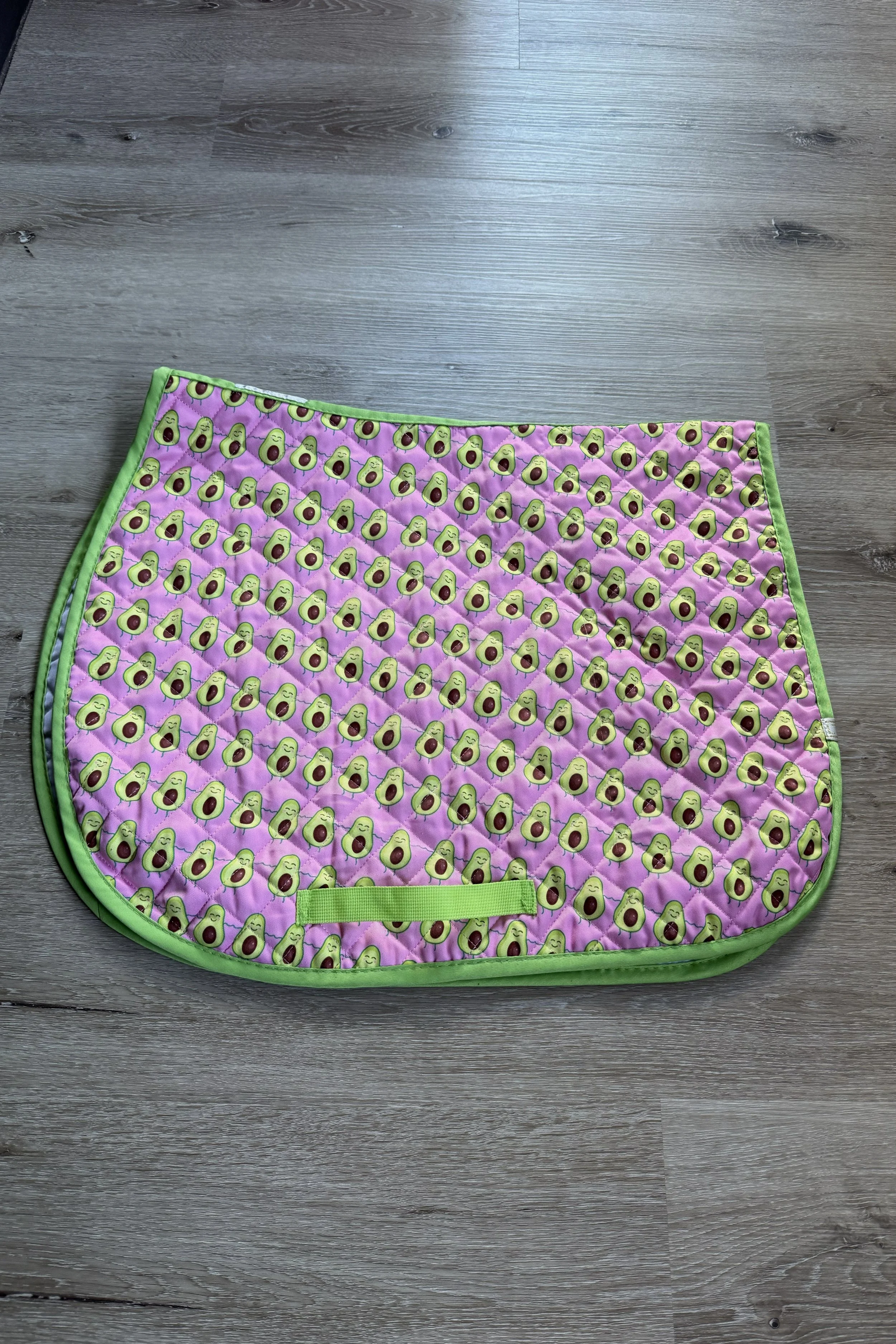 Lettia Saddle Pad In Pink Avocado - AP