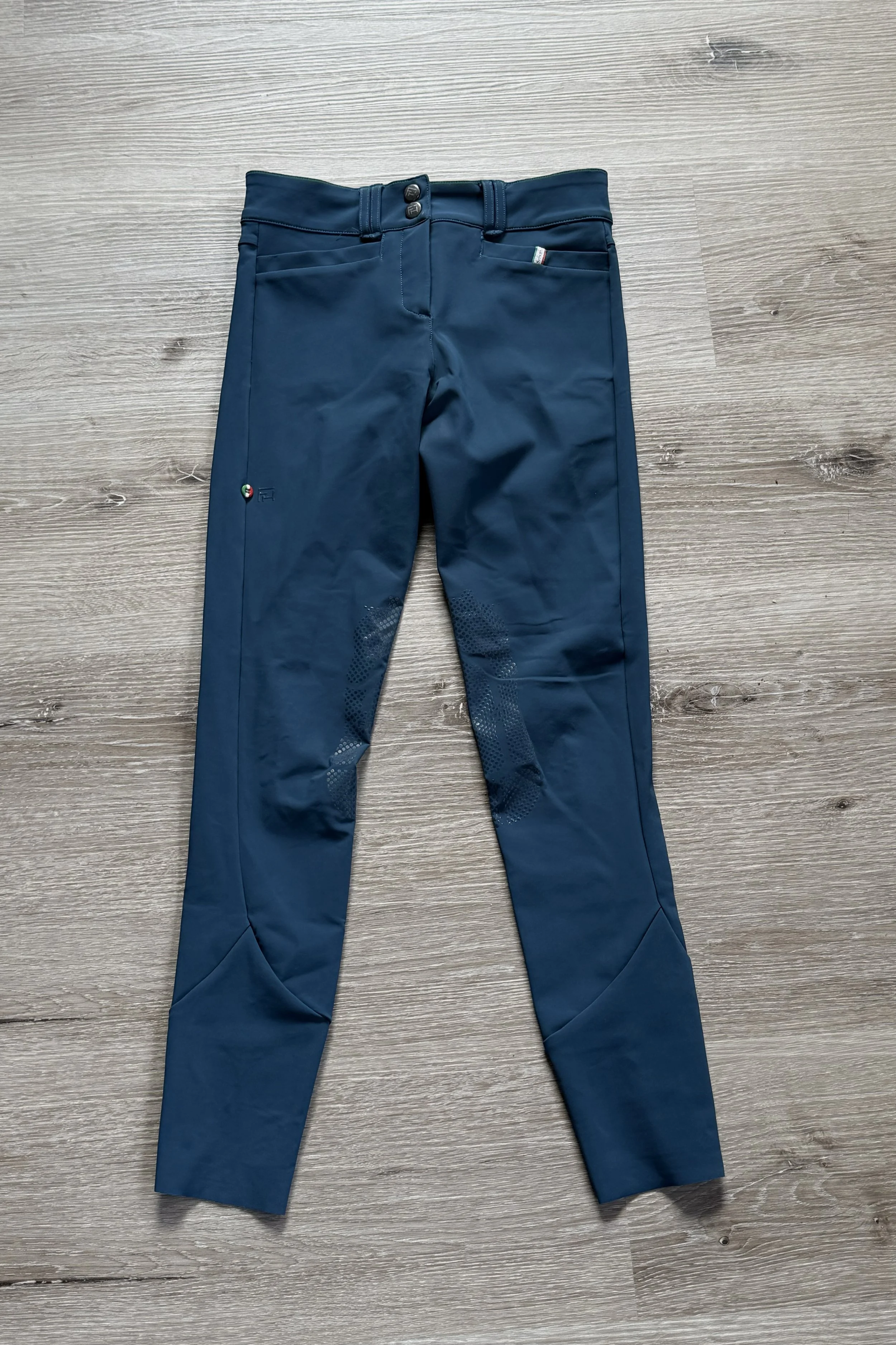 FOR HORSES POPPY GIRLS BREECHES In Dark Teal - Kids 14