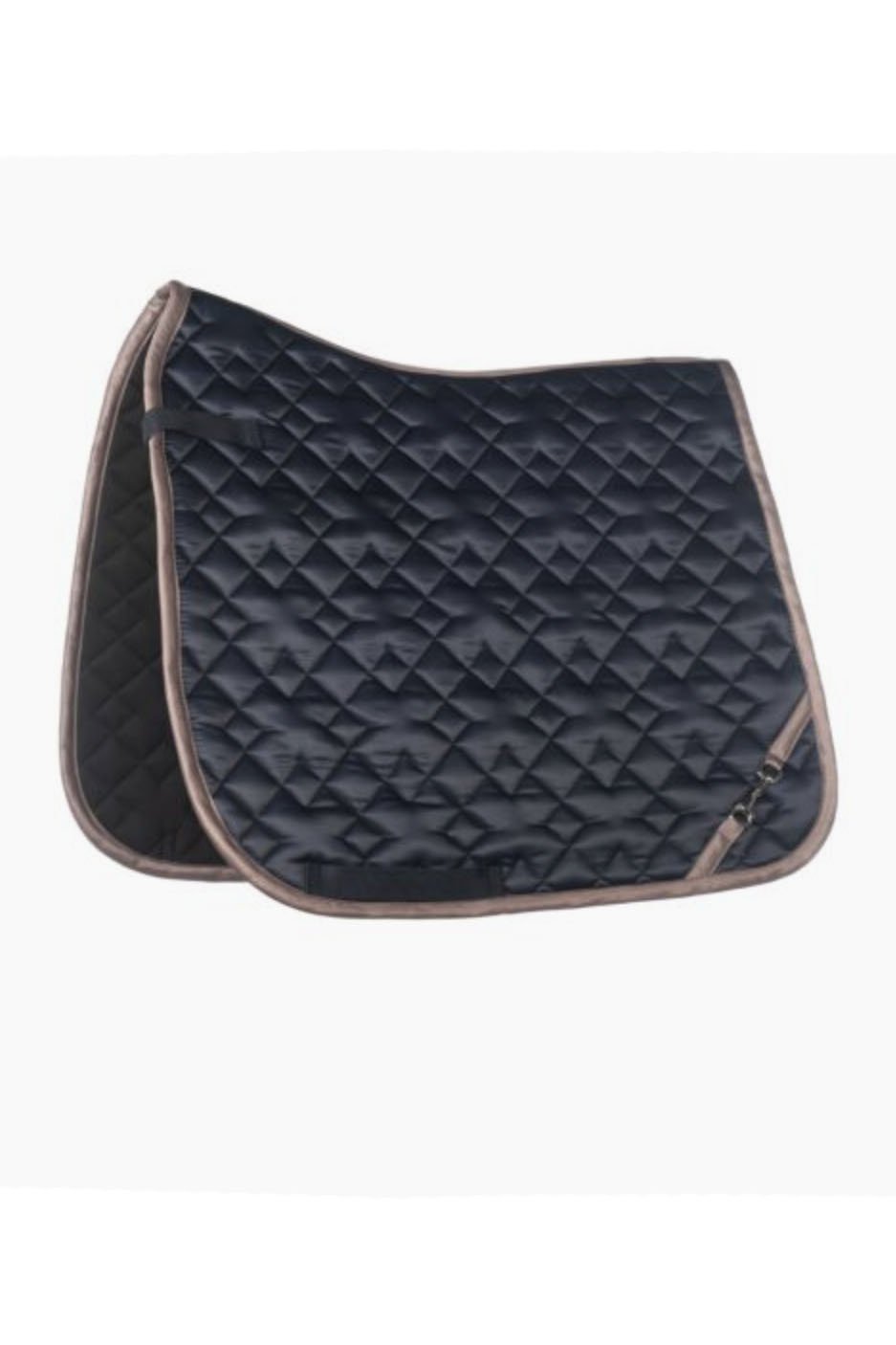 HKM Golden Bit Dressage Saddle Pad In Deep Blue - 2nd Round Equestrian