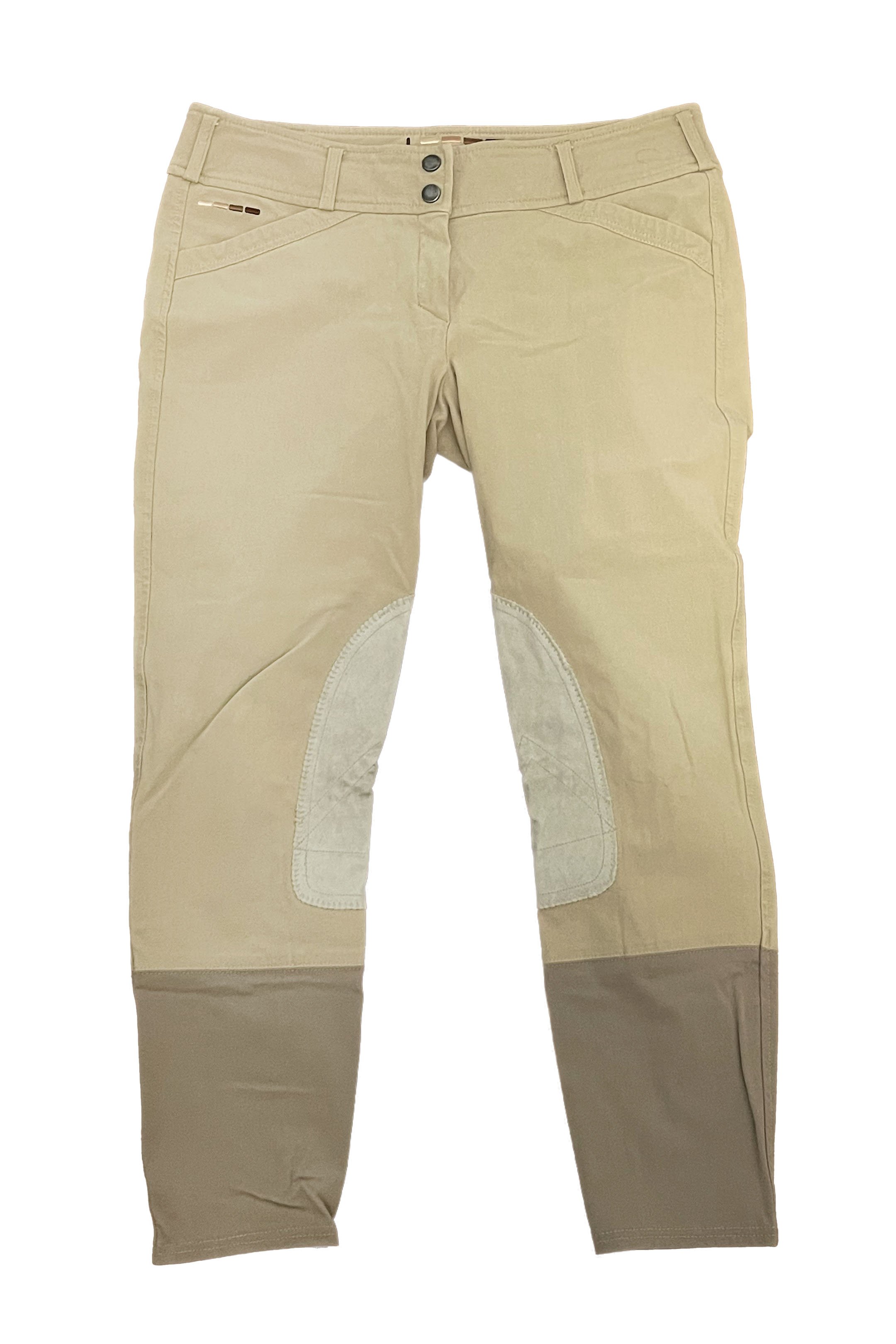 Smartpak Alexus Knee Patch Breech In Tan - 30 - 2nd Round Equestrian