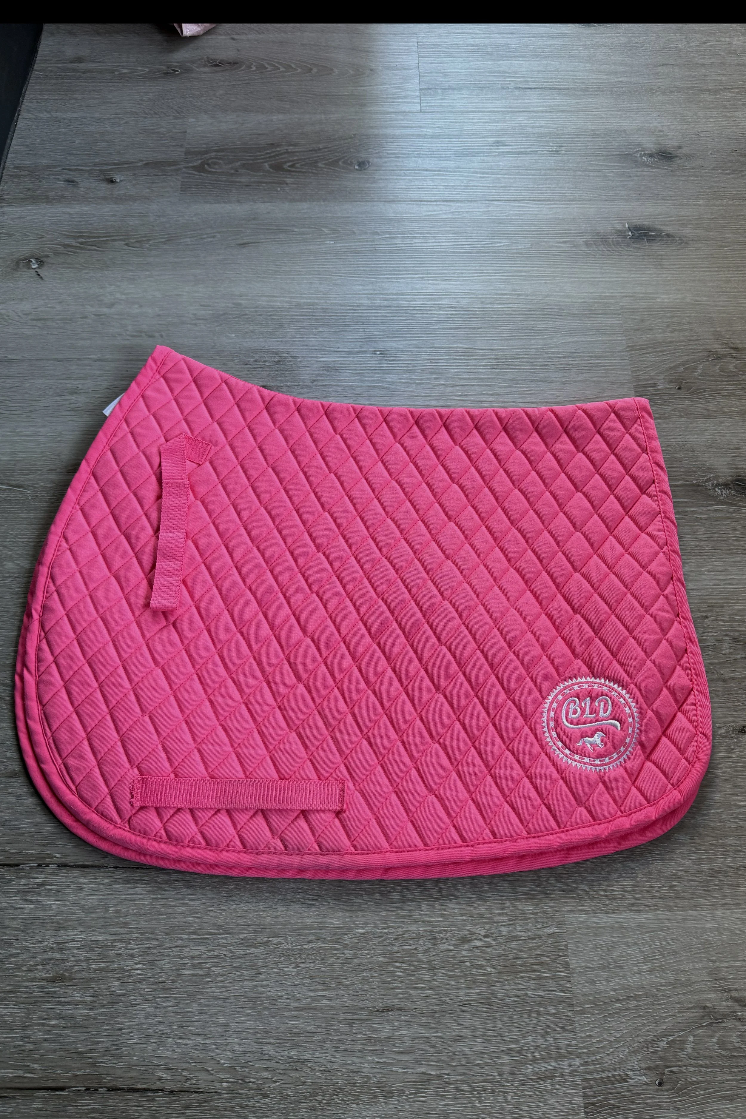 TuffRider Basic Saddle Pad In Neon Pink - AP