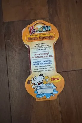 Poochie Shampoo Infused Bath Sponge