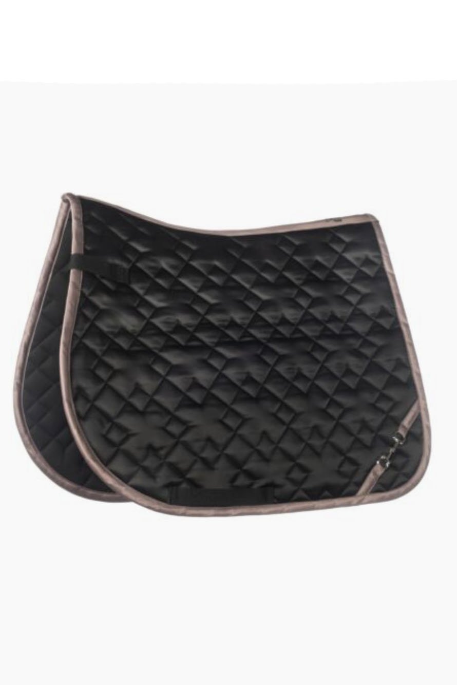 HKM Golden Bit All Purpose Saddle Pad In Black - 2nd Round Equestrian