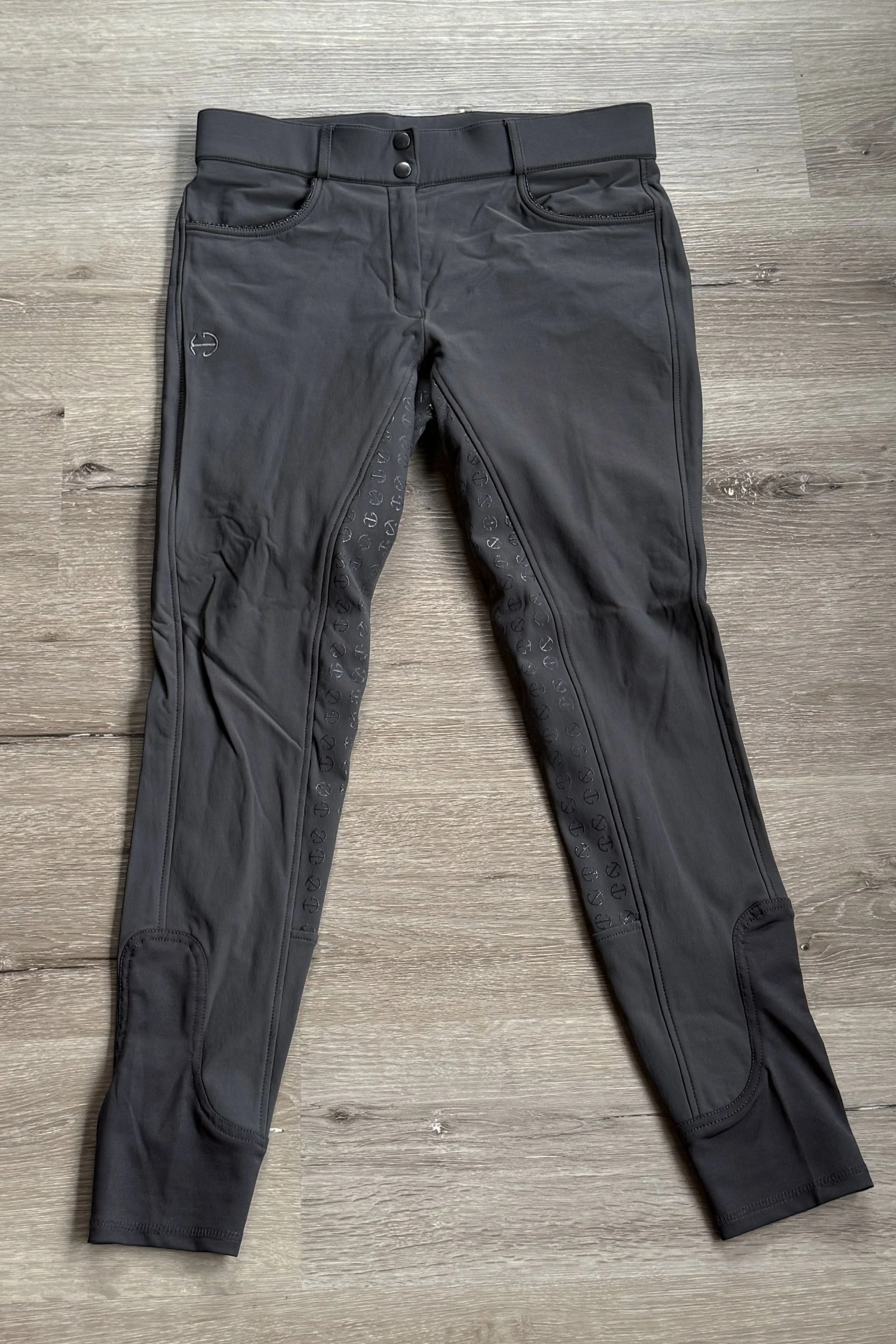 Halter Ego Evolution Full Seat Breech In Grey & Anthracite - 32