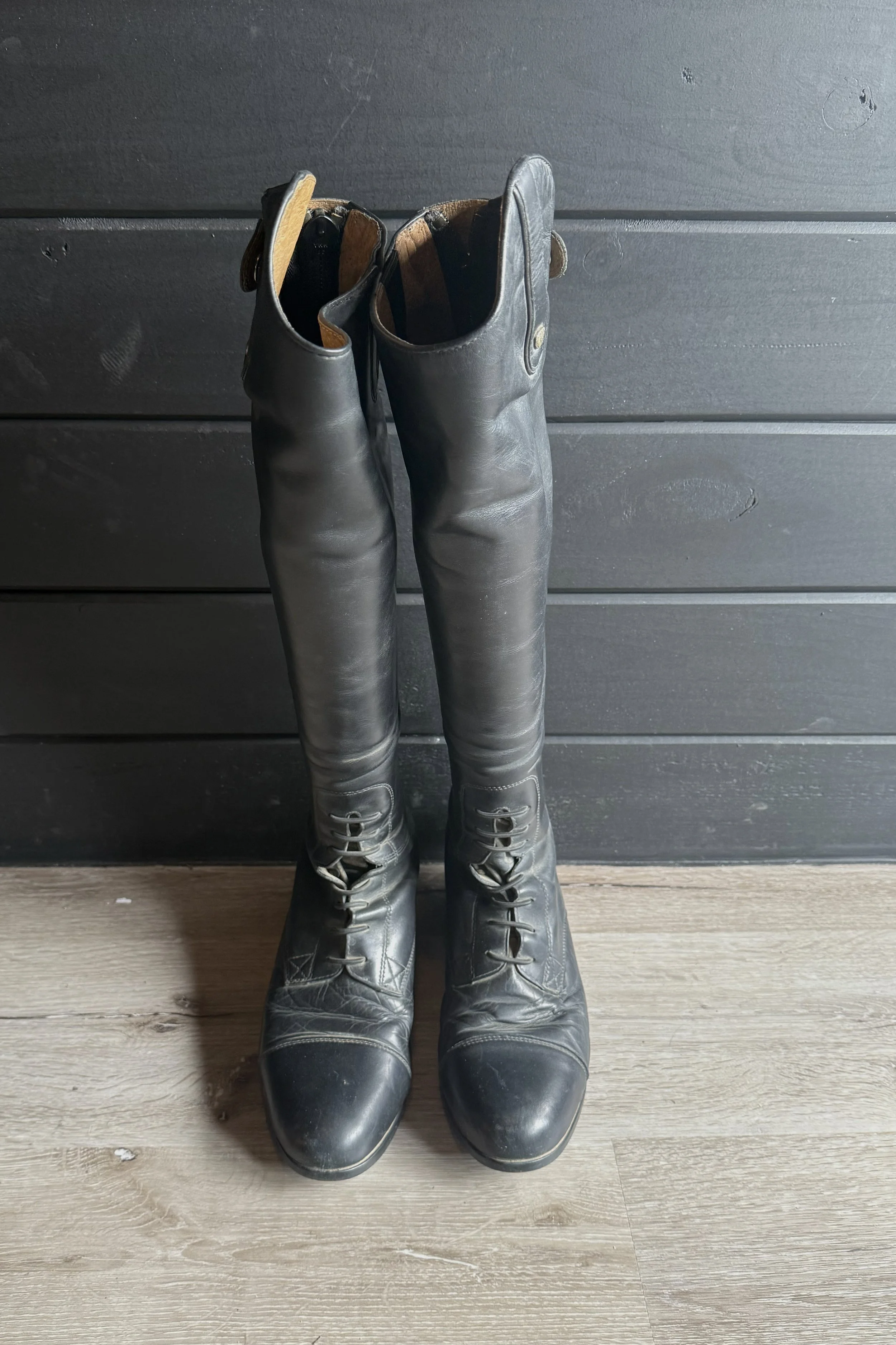 Ariat Heritage Contour II Field Boots In Black - 10 Tall Slim