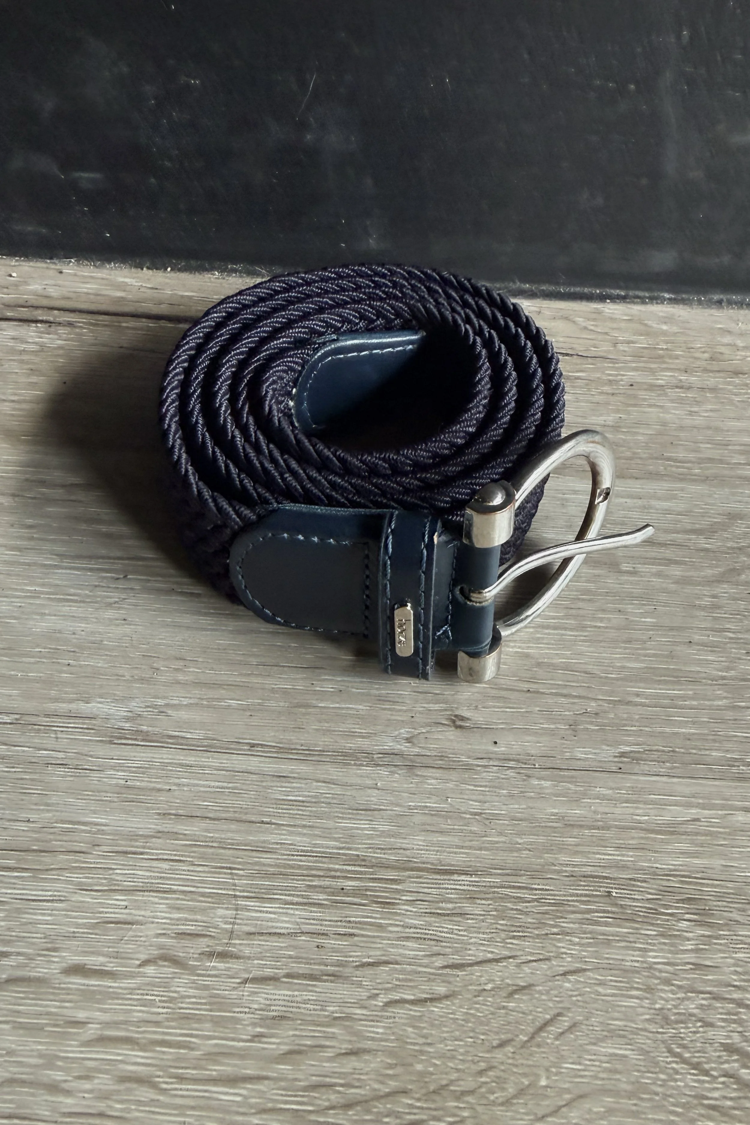 Horze Elastic Belt In Navy