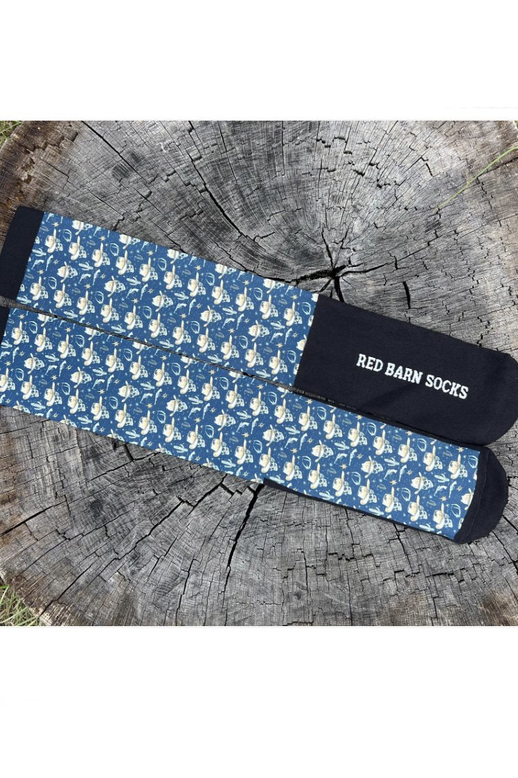 RED BARN SOCKS - Outlaw Wrangler