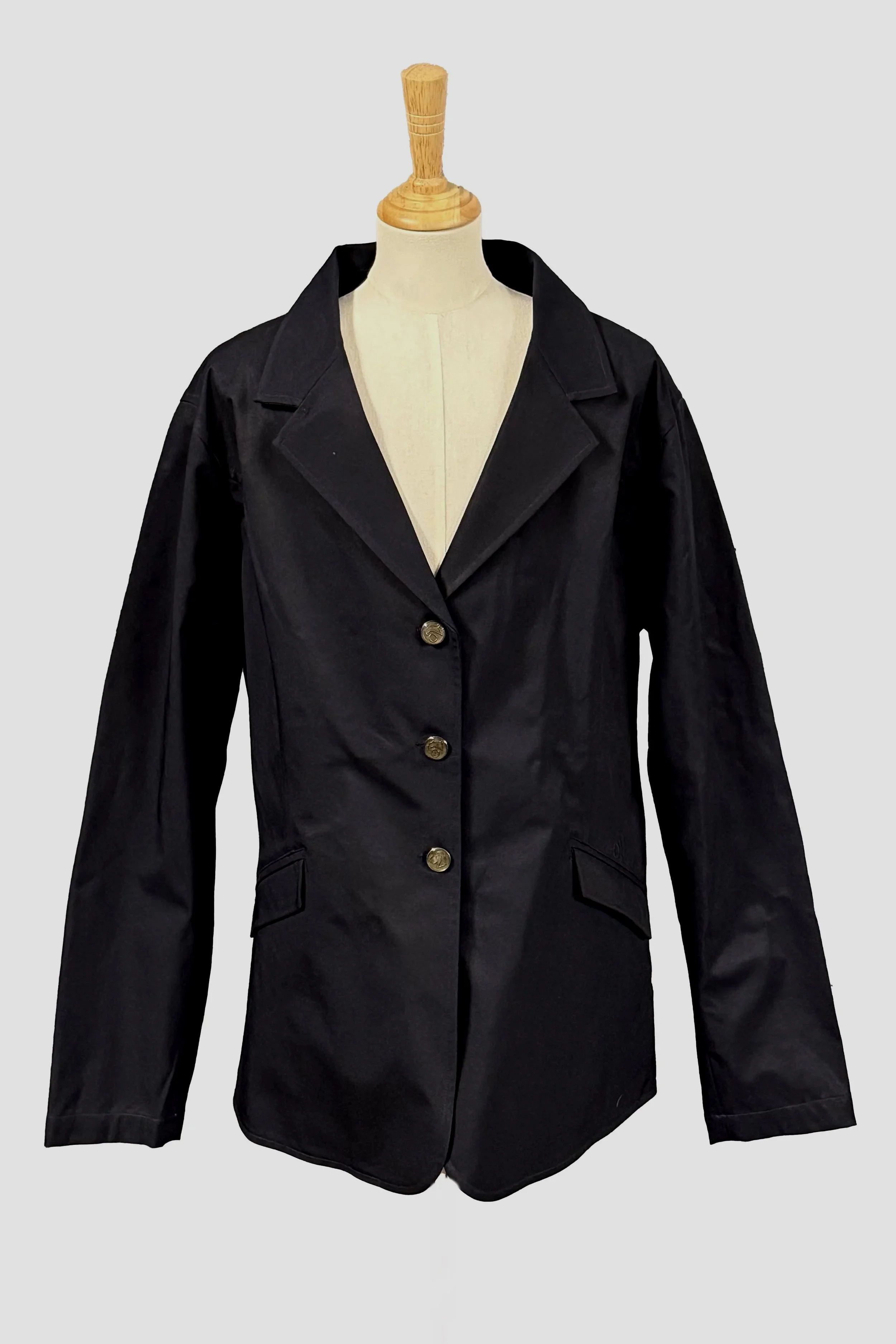 Ovation Softshell Show Coat In Black - 12R
