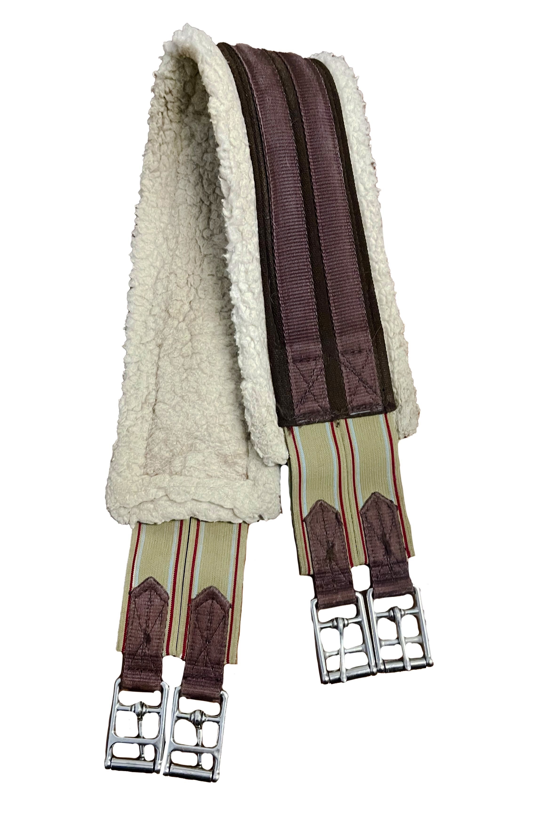 Fleece Lined Girth In Brown - 48"