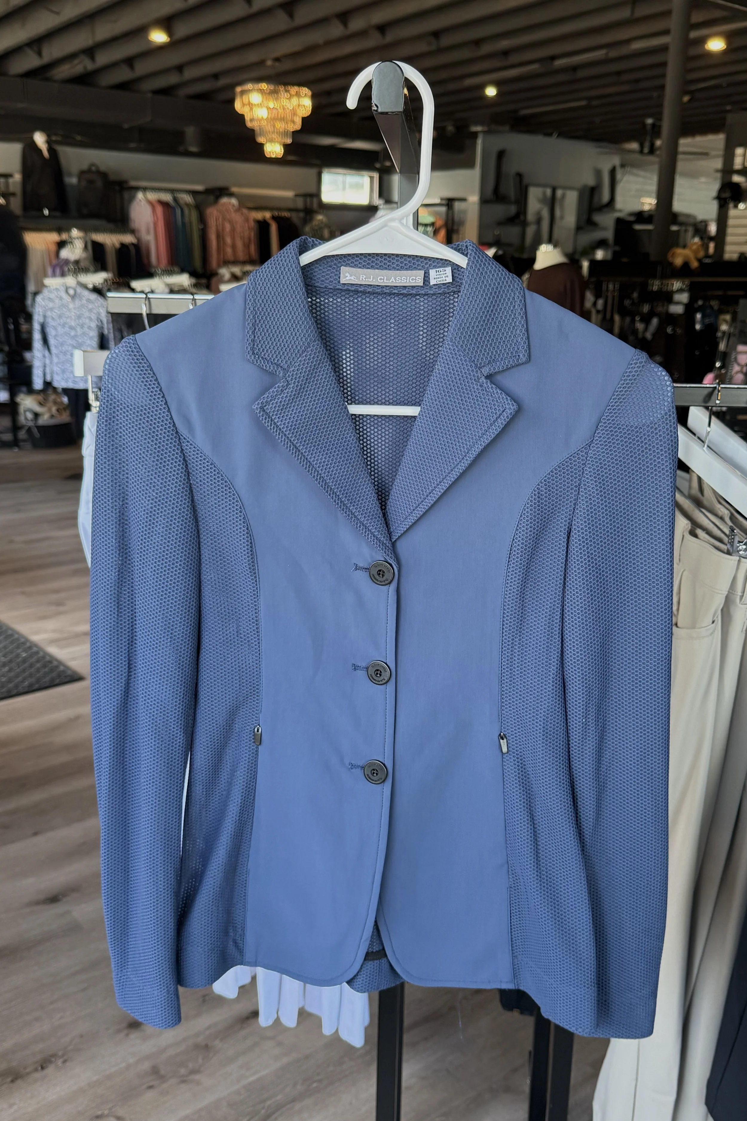 RJ Classics Harmony Jr Show Coat In Insignia Blue - Kids 16 Short