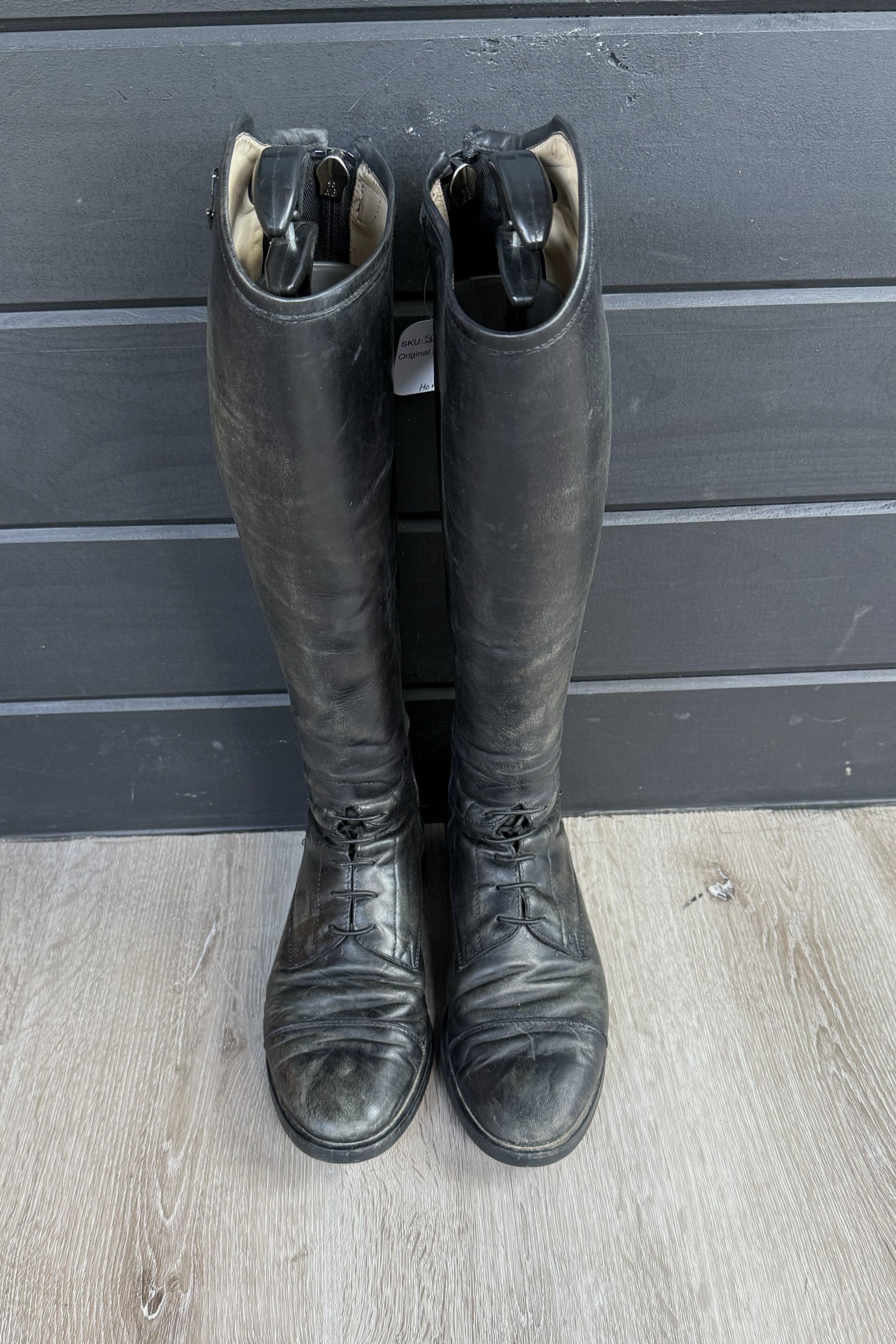 Vogel Manhattan Tall Field Boot In Black - 38 L1