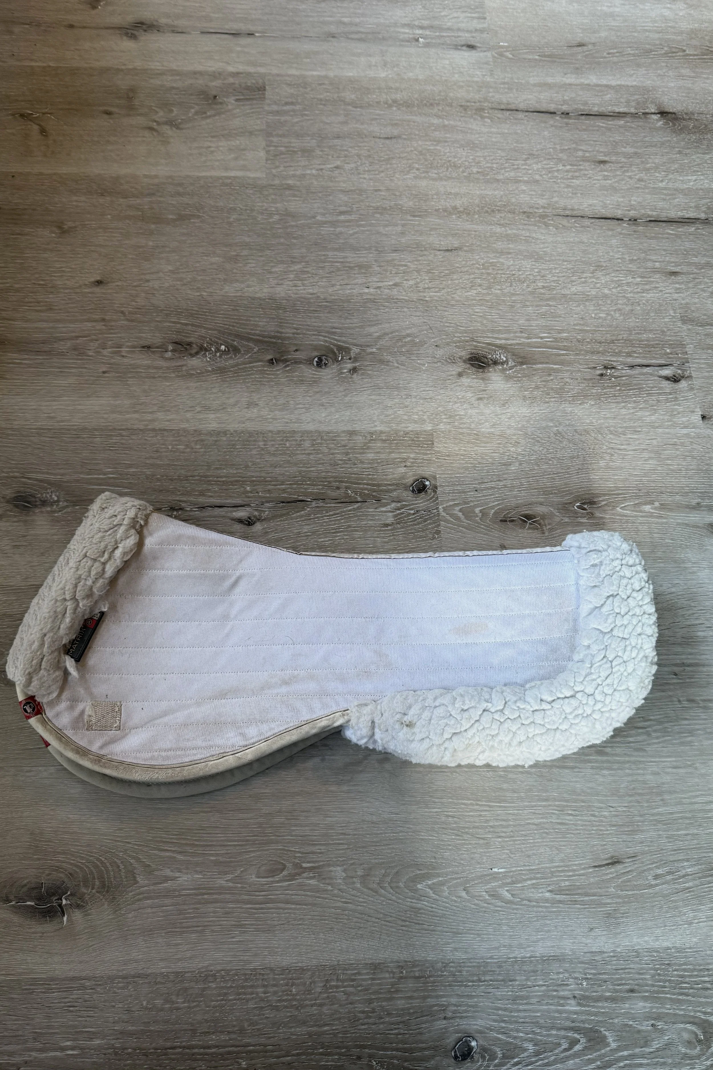 Toklat T3 Shim CC Fleece Half Pad Pro-Impact in White - Medium