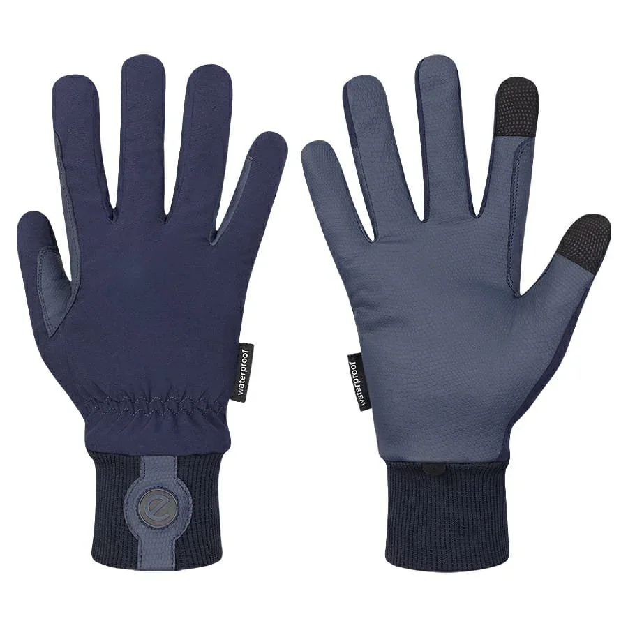 eQuest Waterproof Riding and Yard Gloves Size Medium in Blue