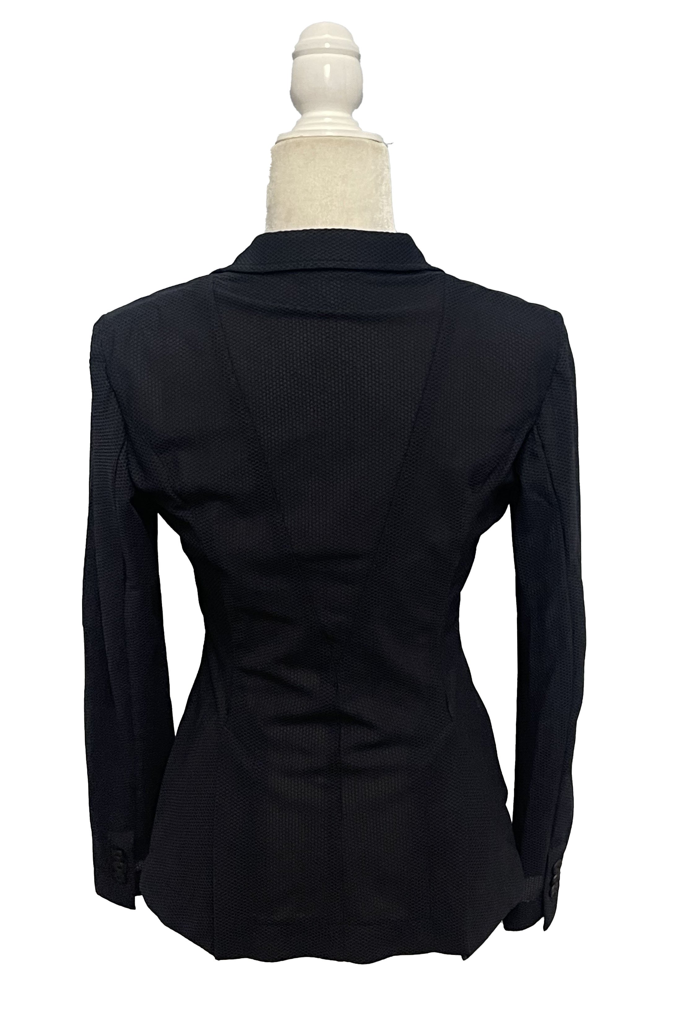 RJ Classics Harmony Mesh Show Coat In Navy - 2R - 2nd Round Equestrian