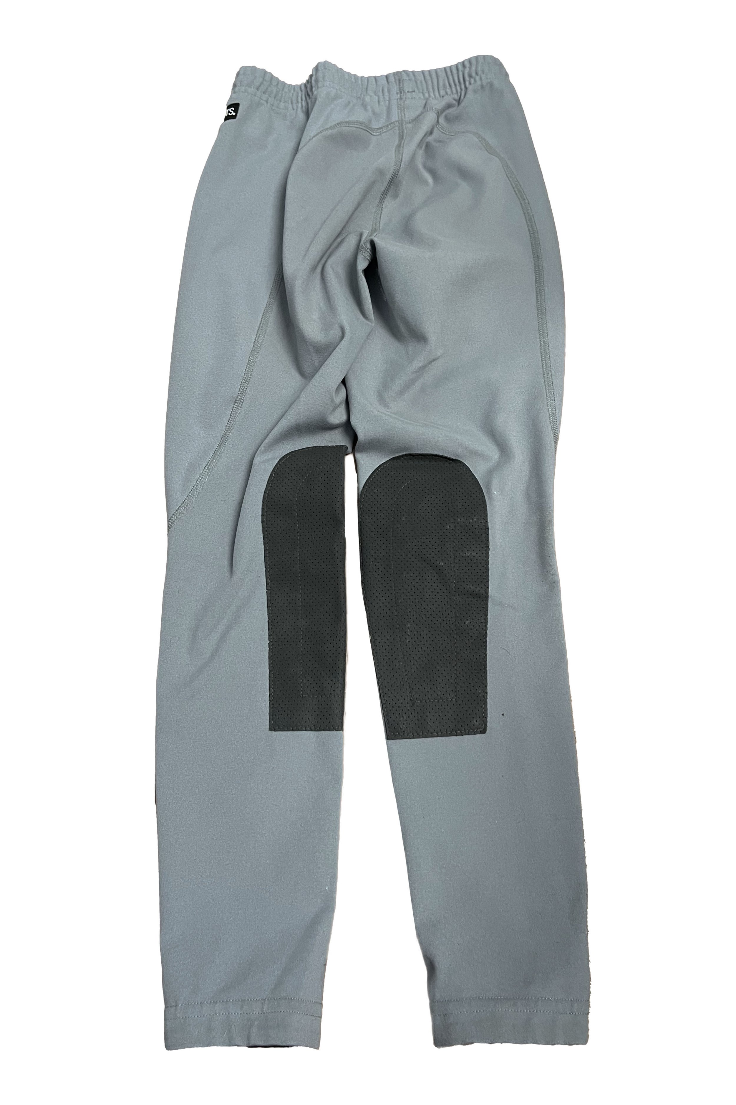 Kerrits Flow Rise Performance Tight In Grey - Kids Medium - 2nd Round Equestrian