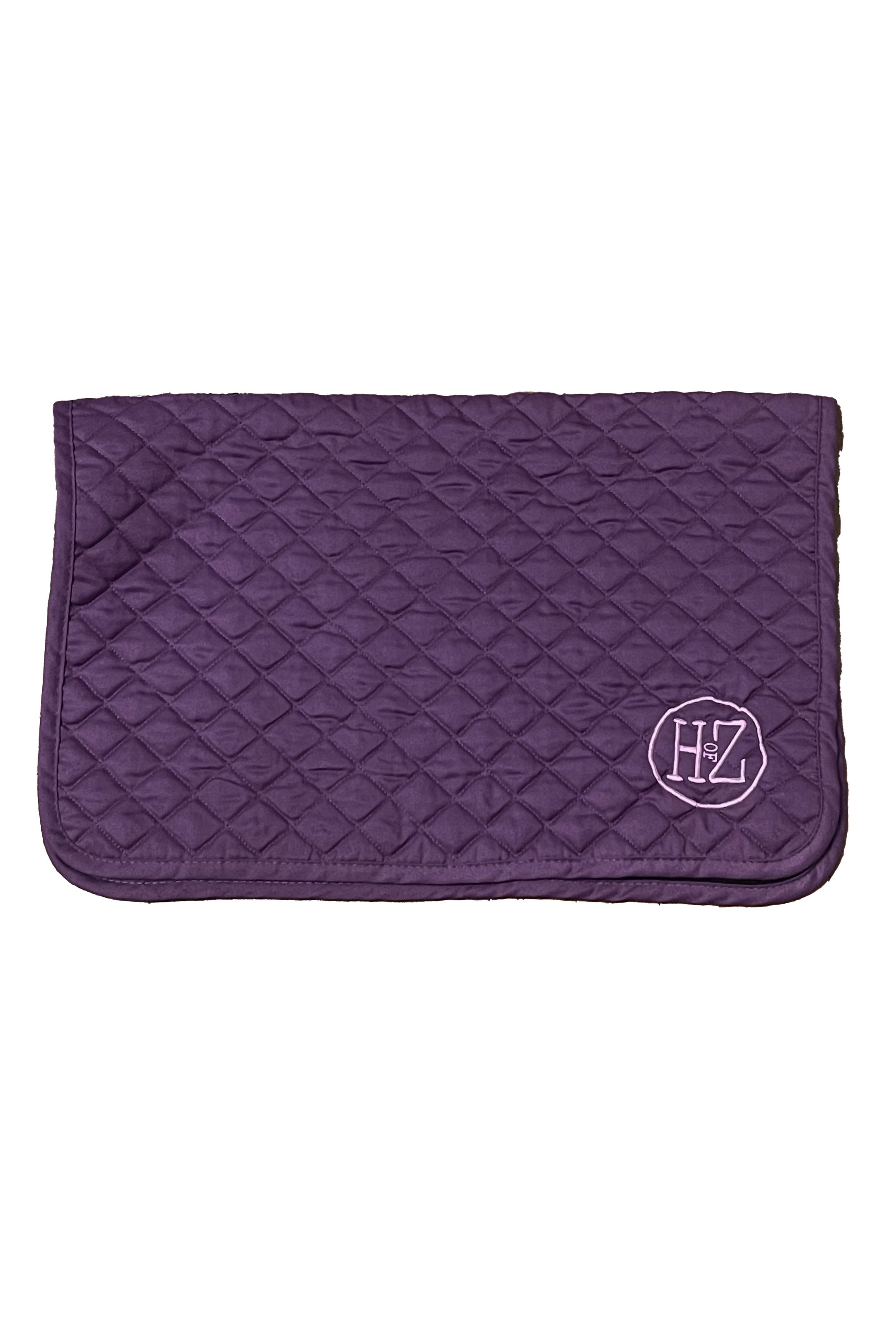Herd of Zebras SmartPak Classic Diamond Baby Pad In Plum - 2nd Round Equestrian