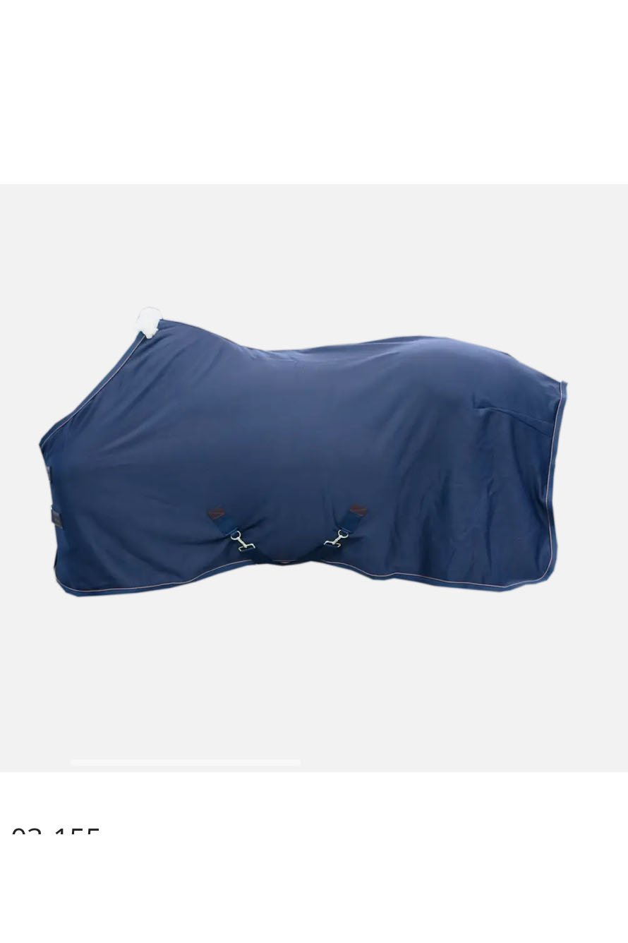 Kentucky Horsewear Cooler Fleece Rug In Navy - 2nd Round Equestrian